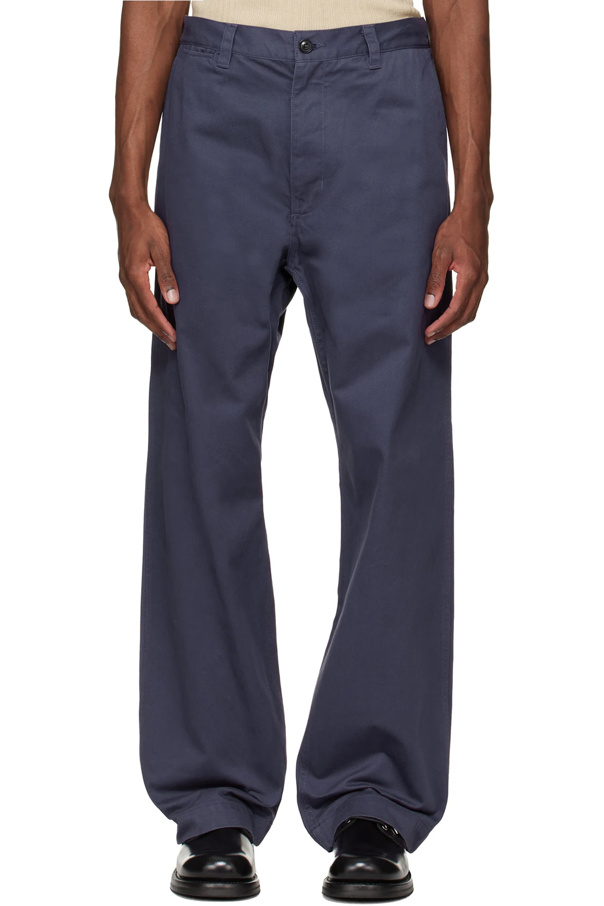 Navy Work Trousers