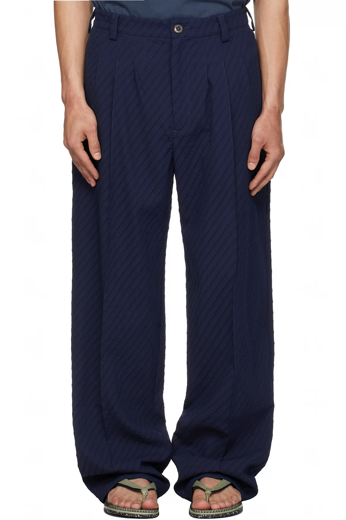 Blue Noro Trousers