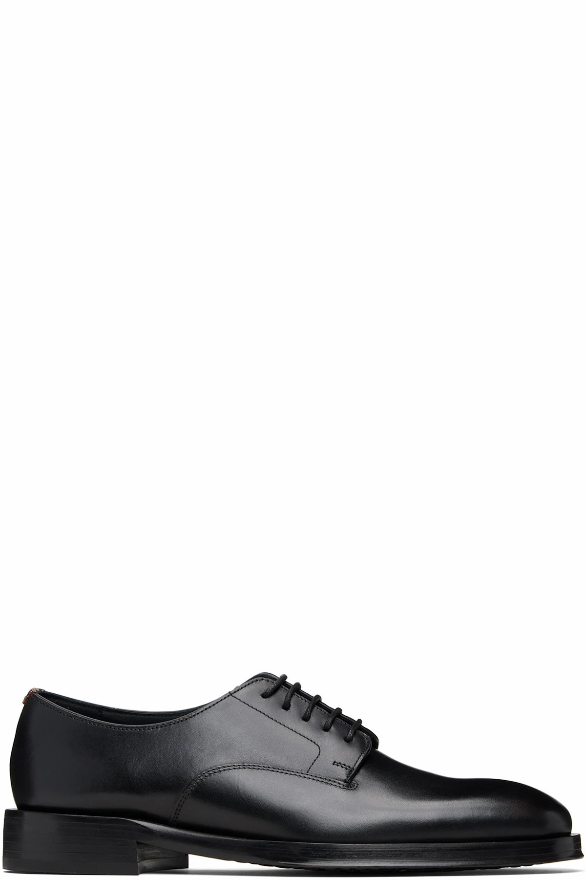 Black Leather 'Jason' Derbys