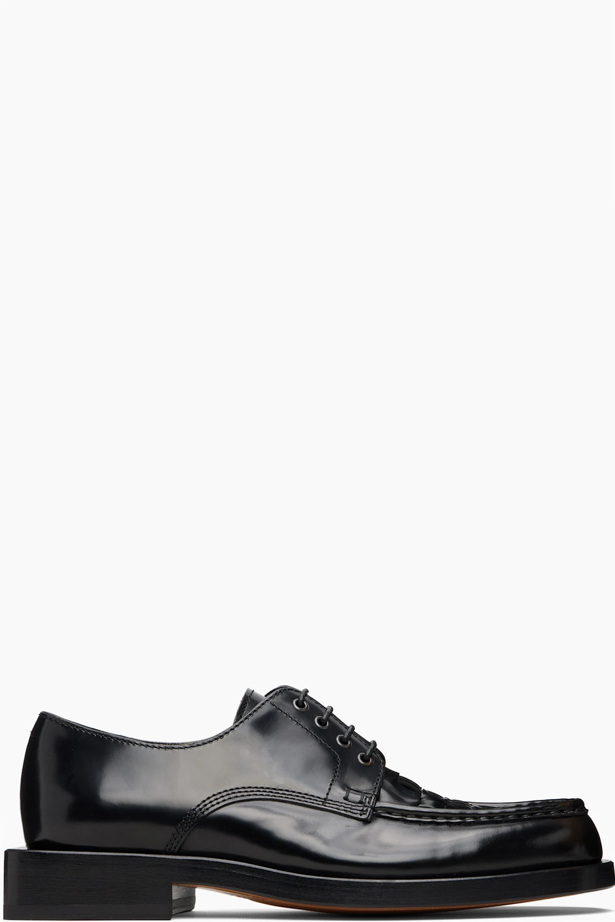 Black La Croisière 'The Woven' Derbies