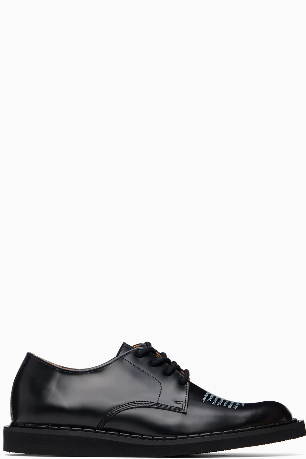 Black UNDERCOVER Edition 'People Have the Power' Derbys
