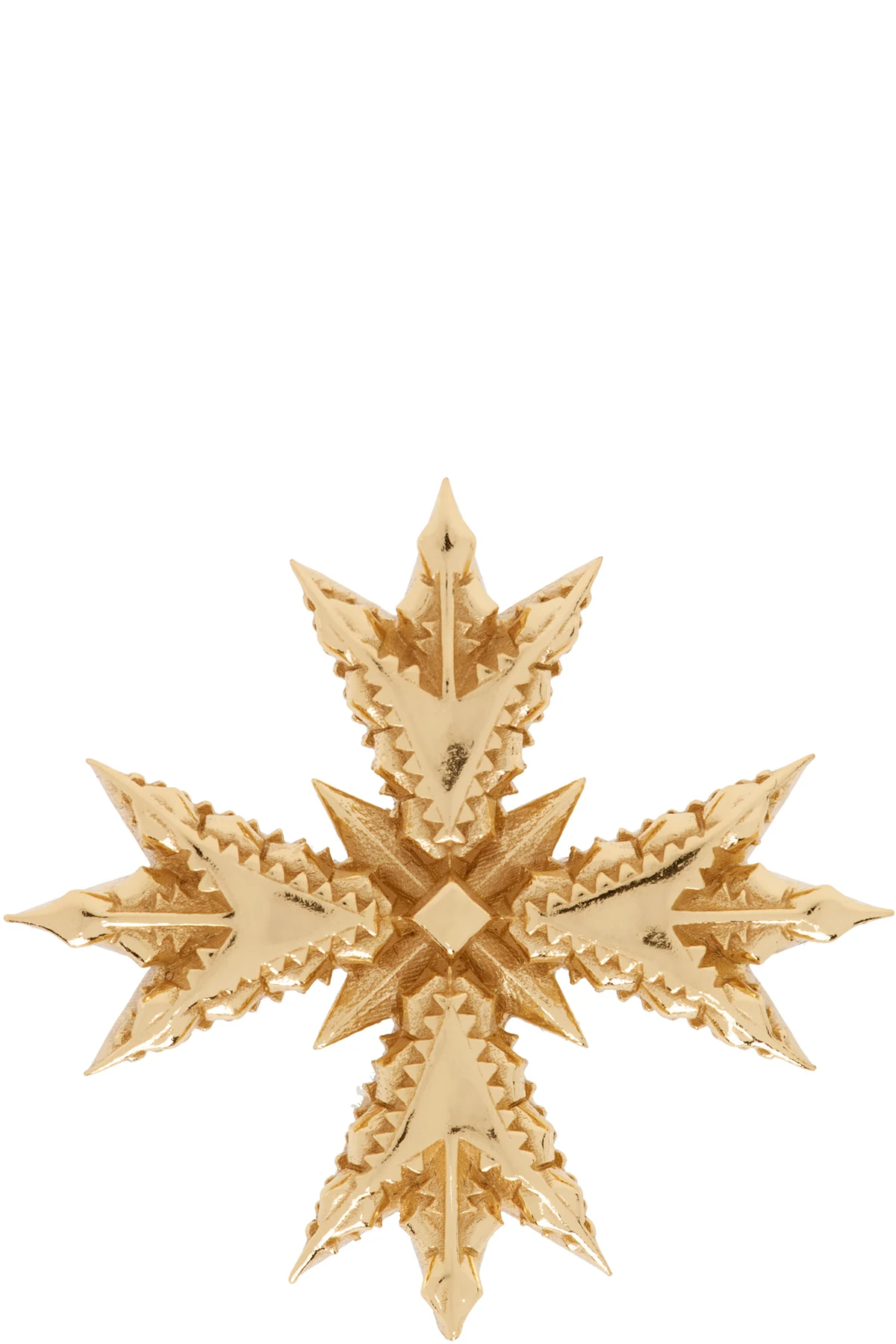 Gold Crest Brooch