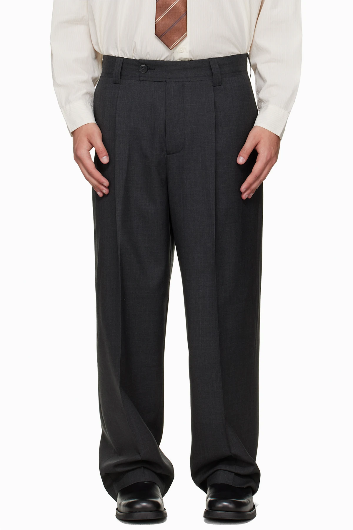Gray Patch Trousers