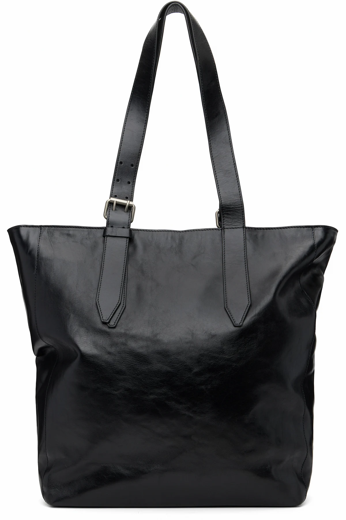 Black Leather Tote