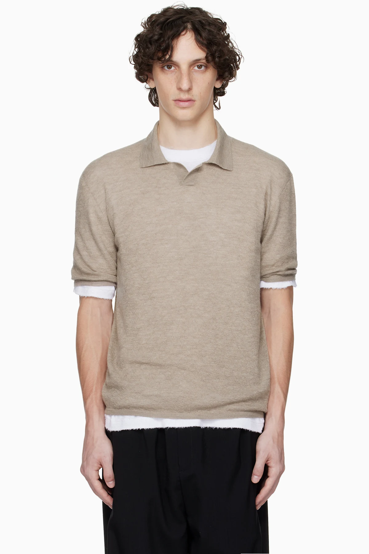 Beige Isao Polo