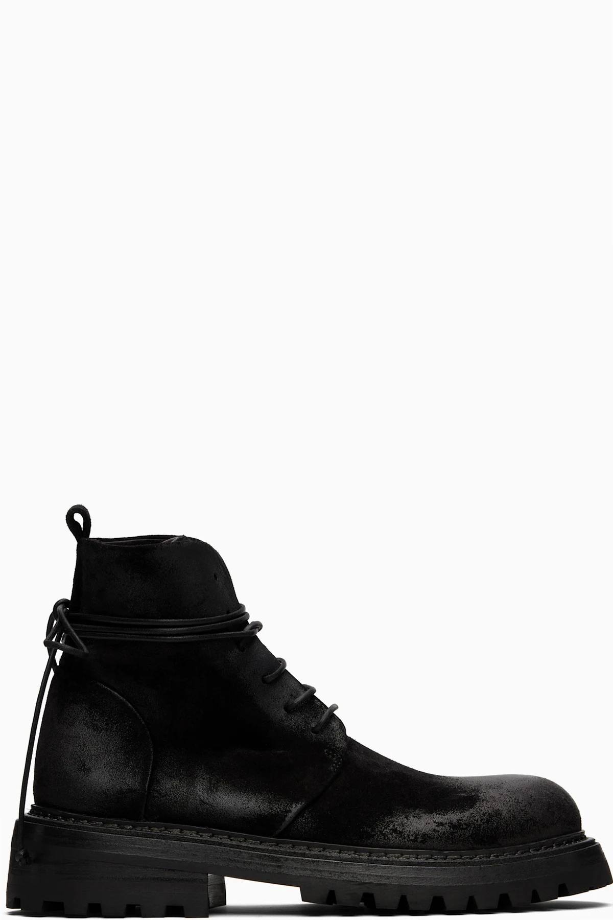 Black Carrucola Combat Boots