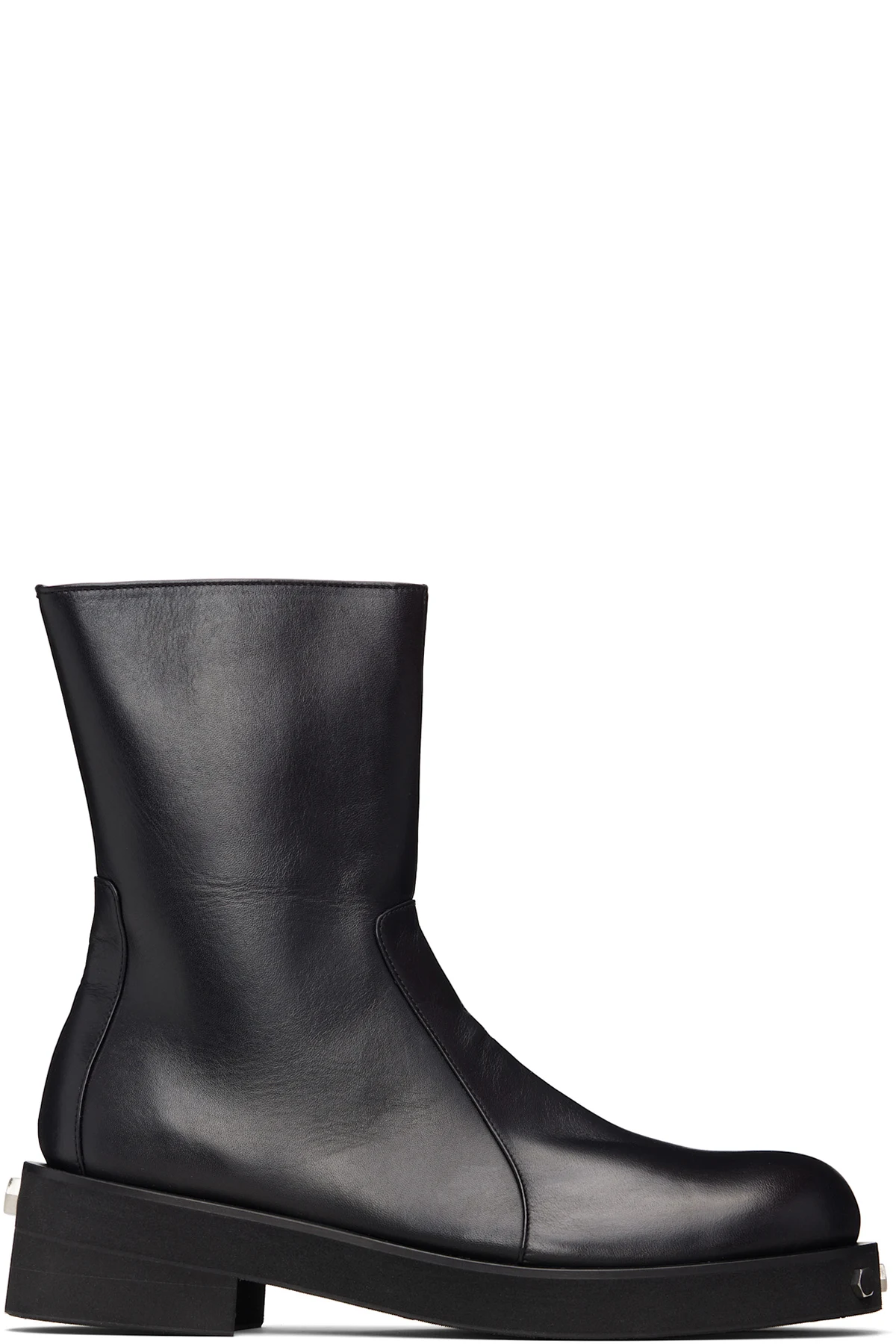 Black Astro Zip Boots