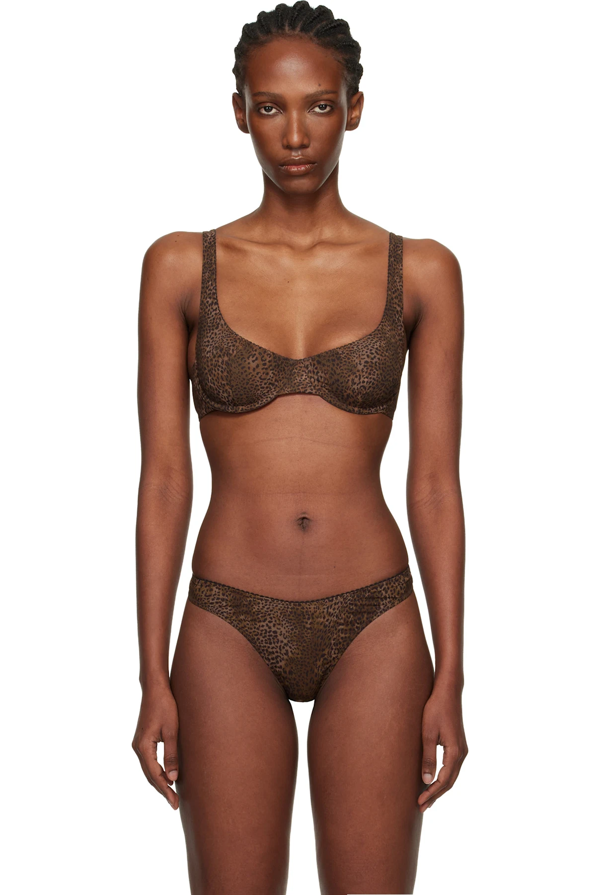 Brown Leopard Shania Bra