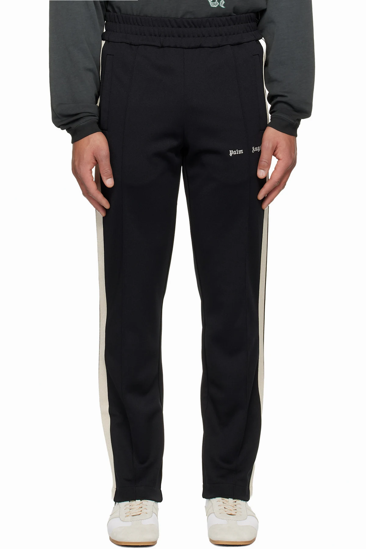 Black Classic Logo Track Pants