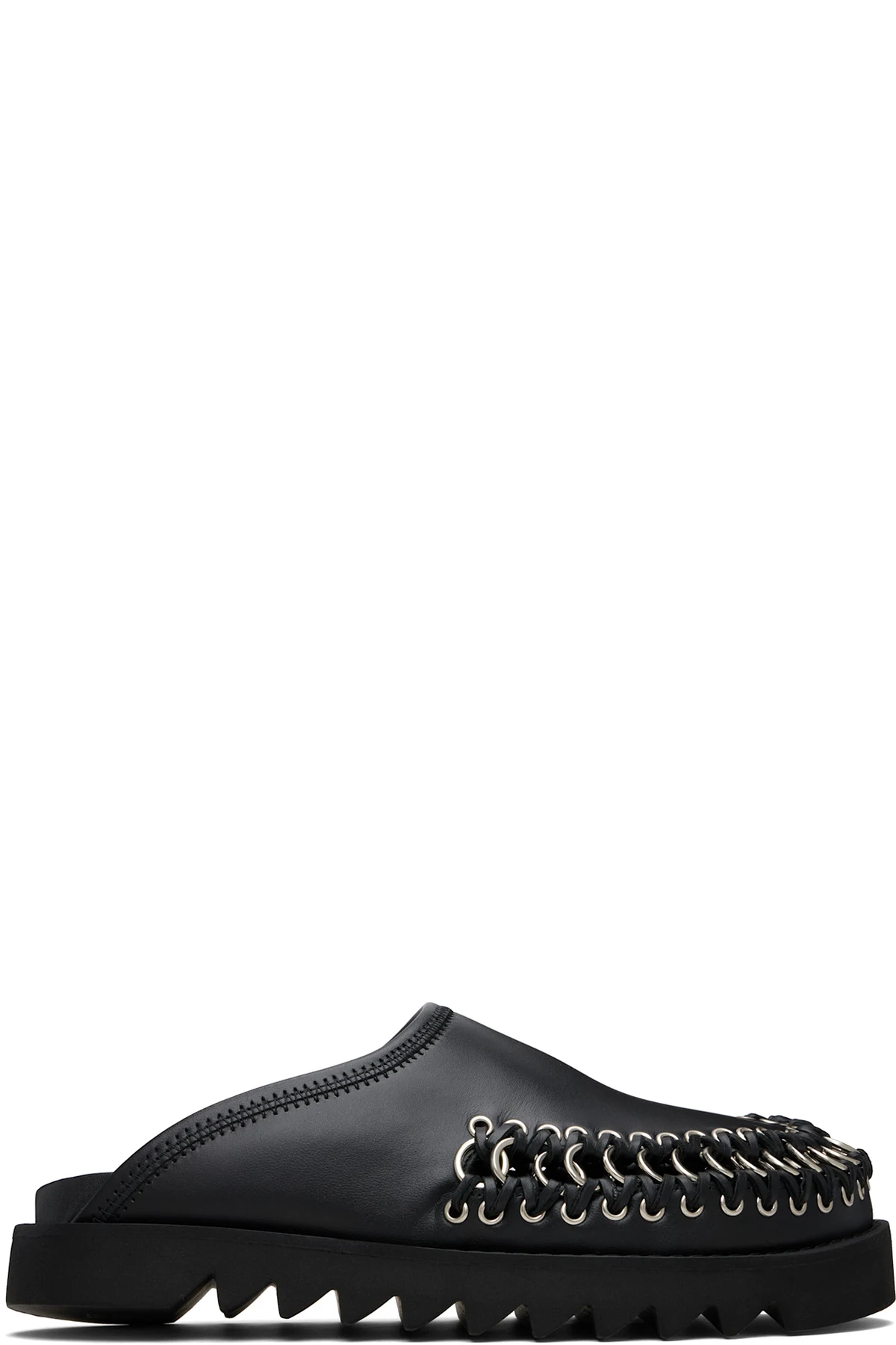 Black Leather Loafers