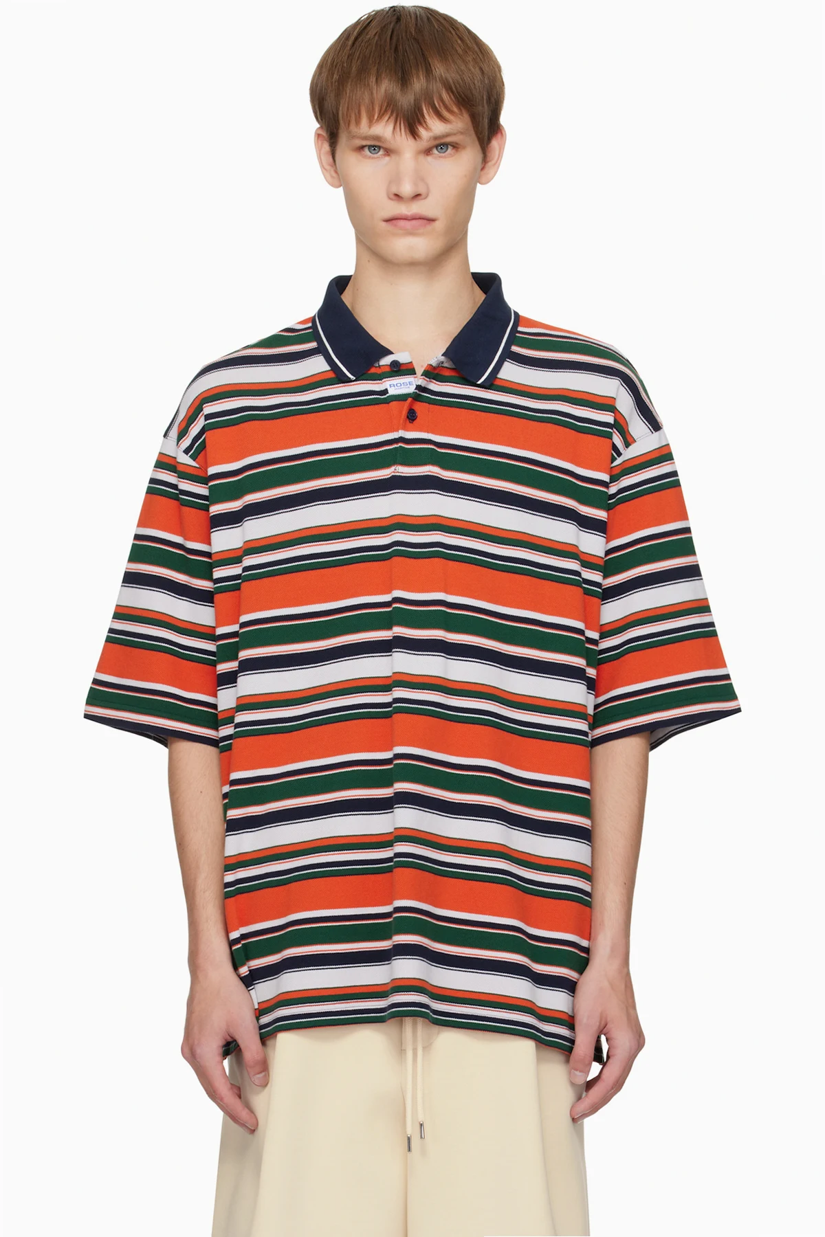 Multicolor Oversized Polo