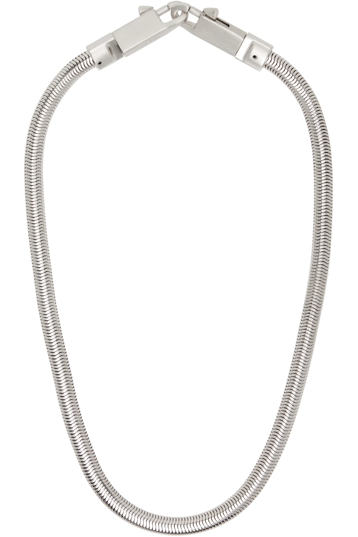 Silver Concordians Snake Keychain