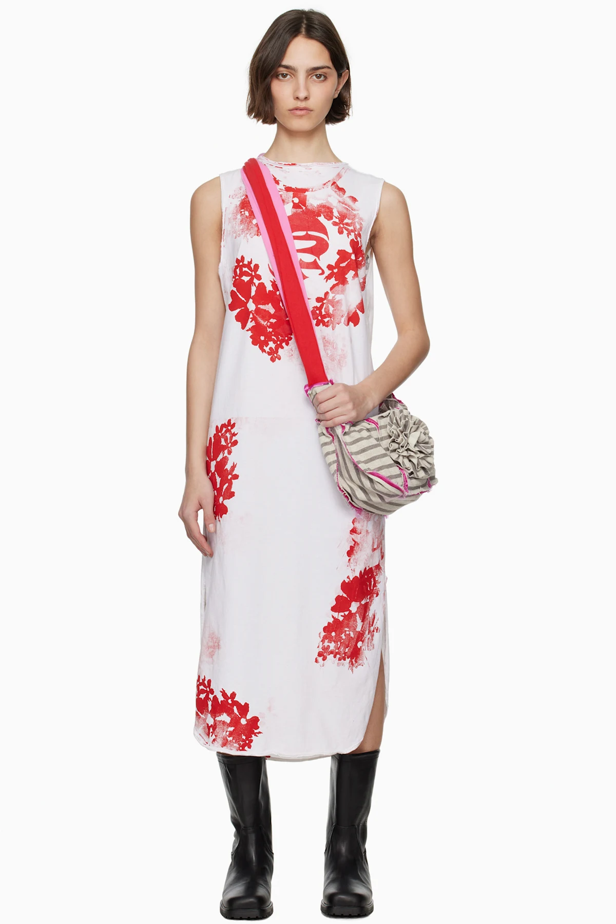 White Reflection Maxi Dress
