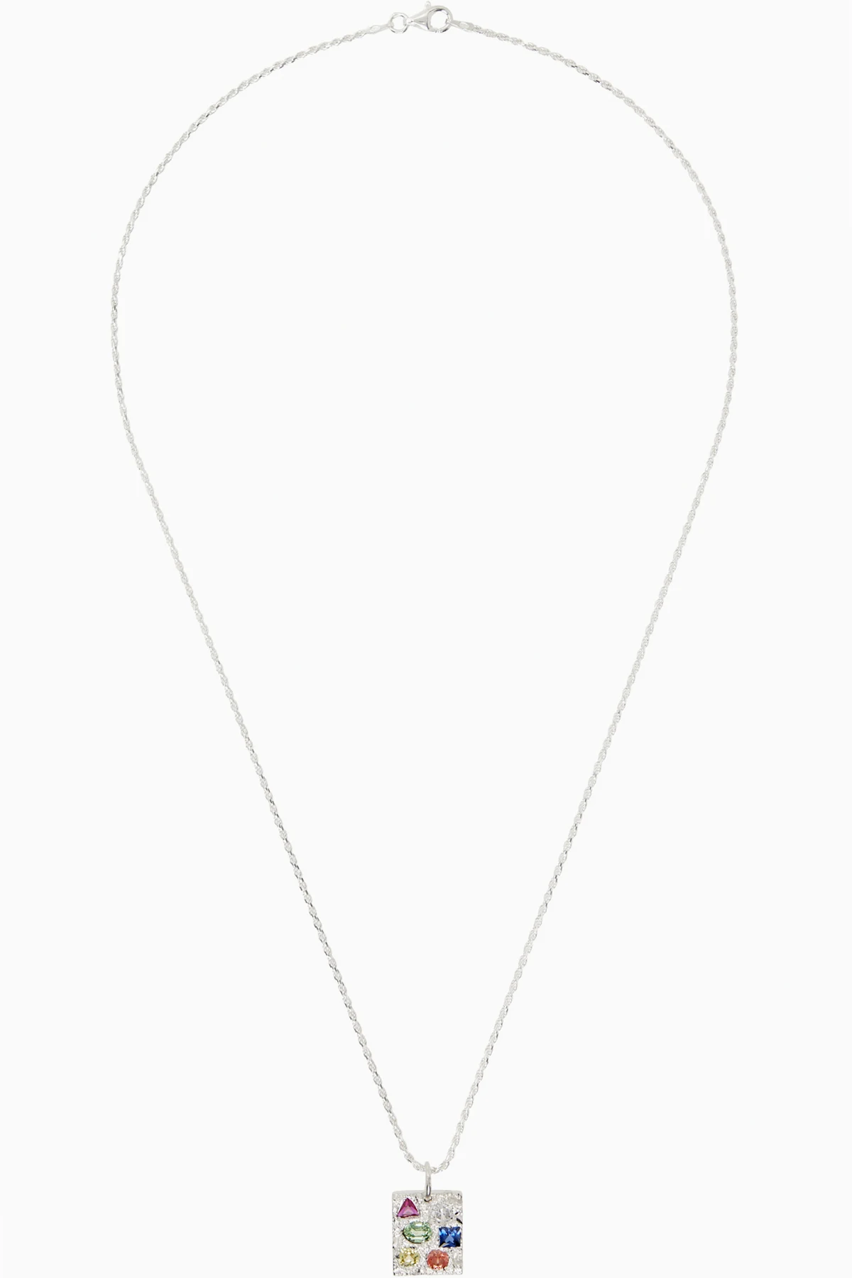 Cottage Rose Garden Pendant Necklace