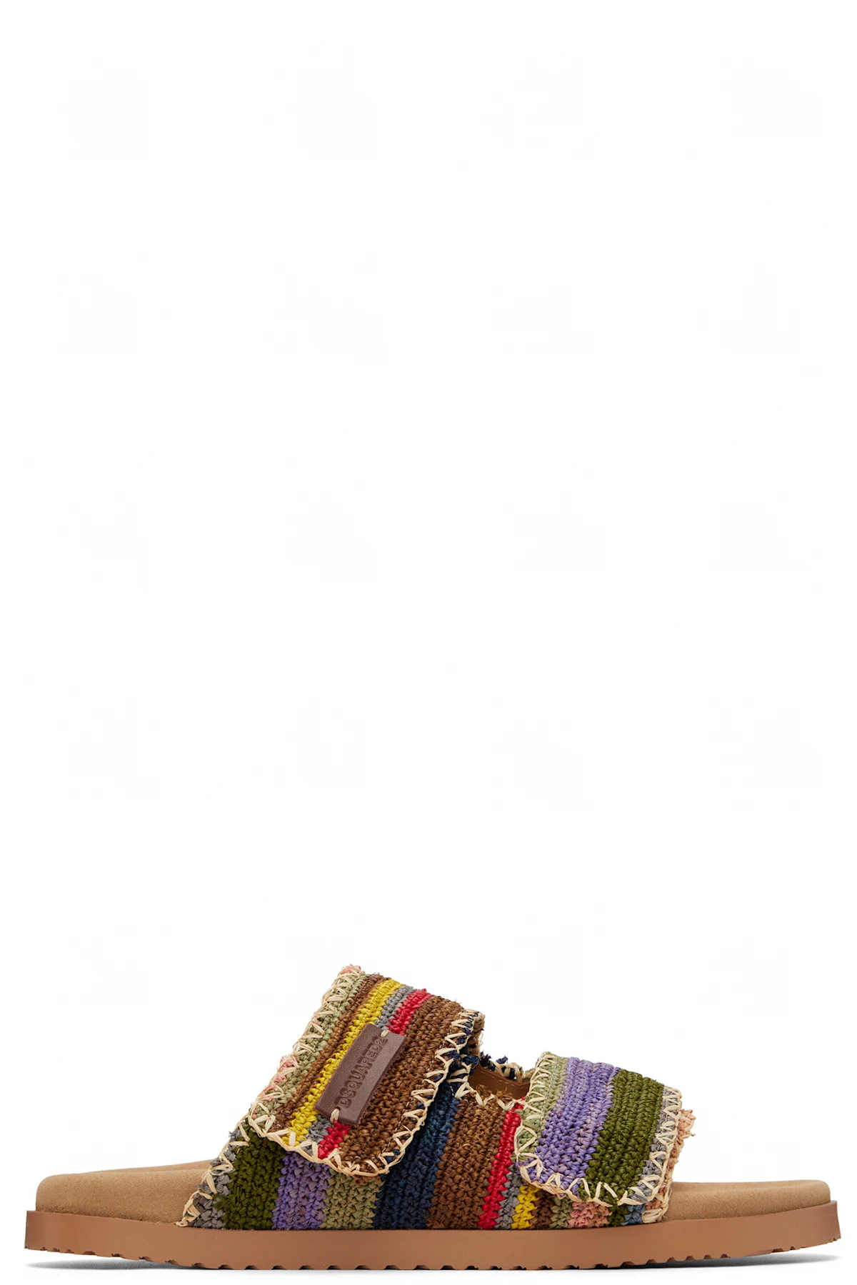 Multicolor Striped Sandals