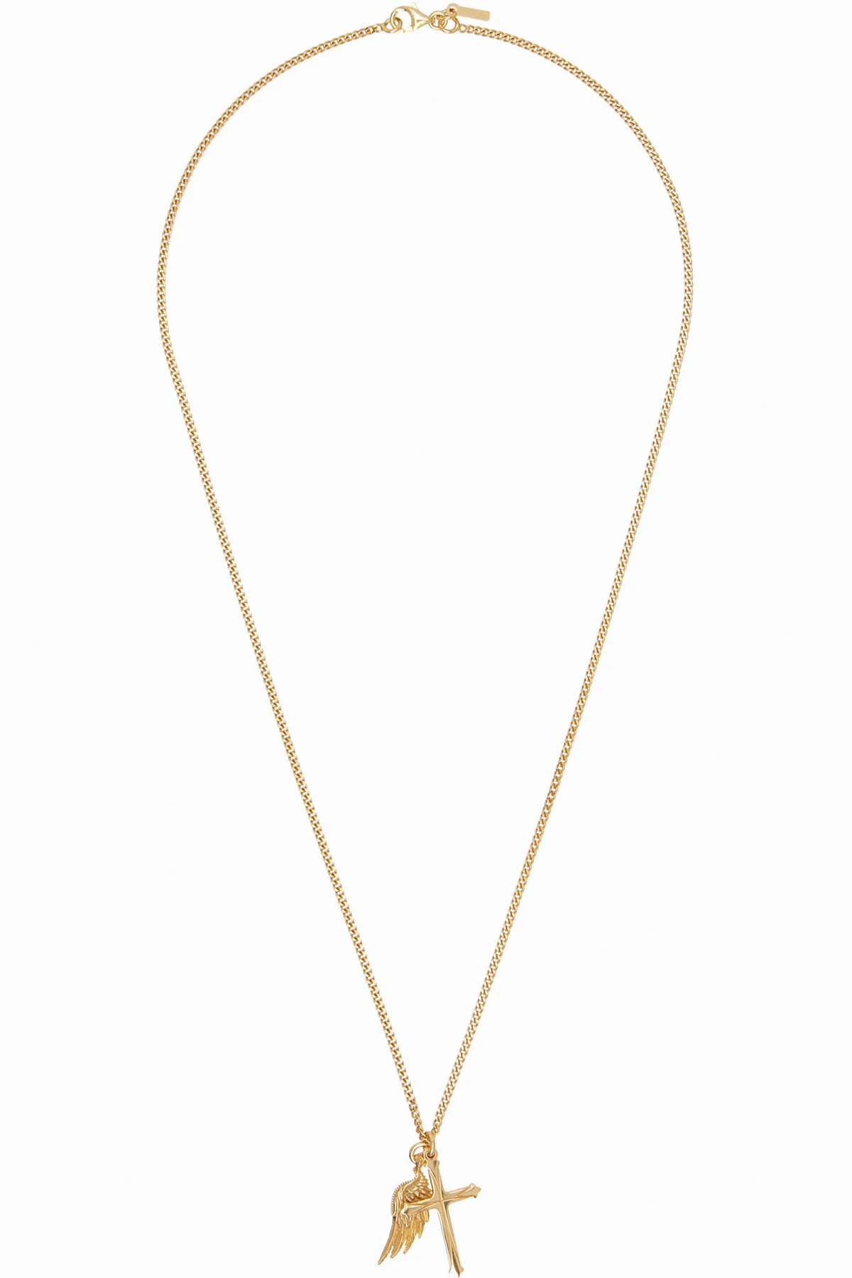 Wing & Cross Necklace
