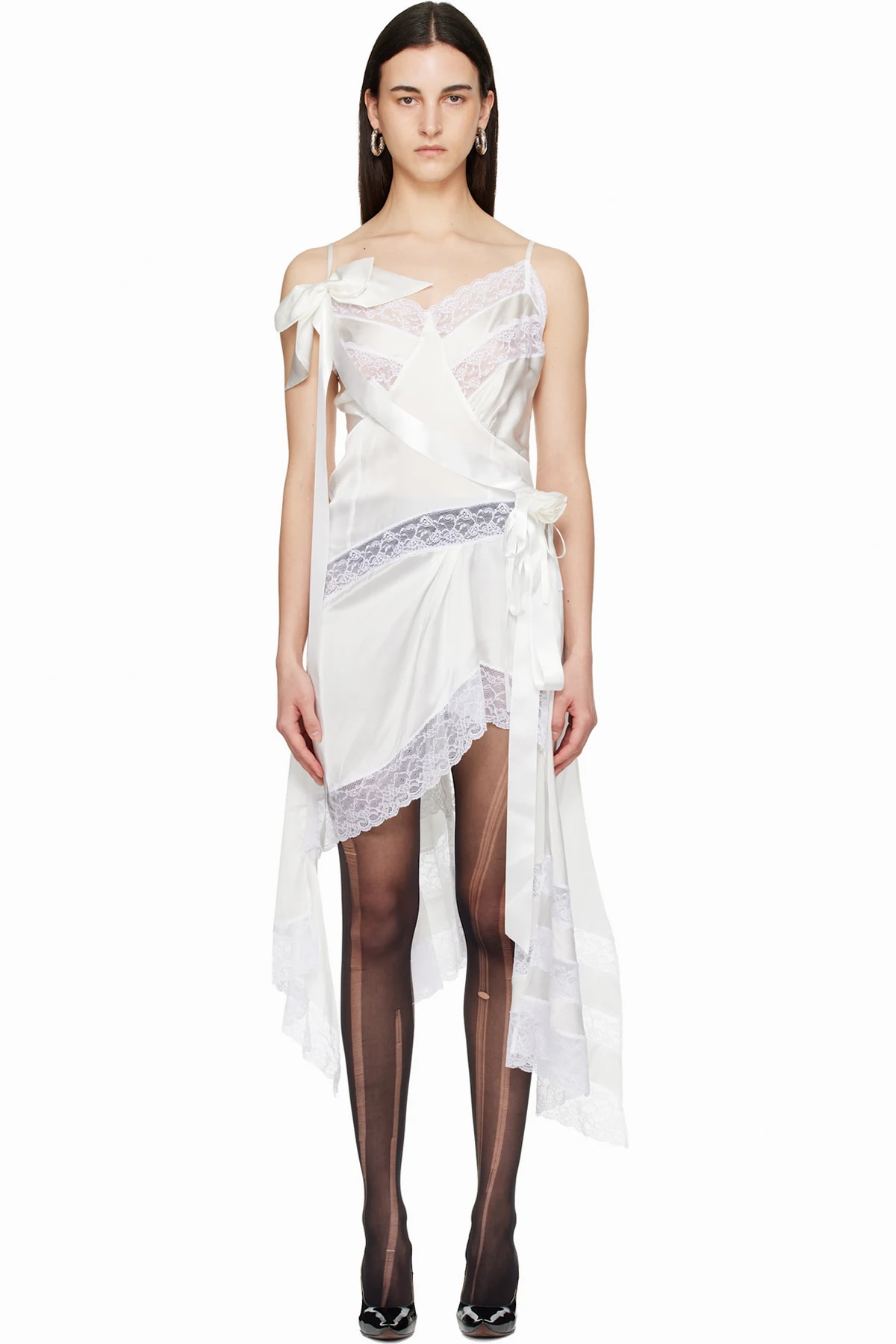 White Slip Minidress