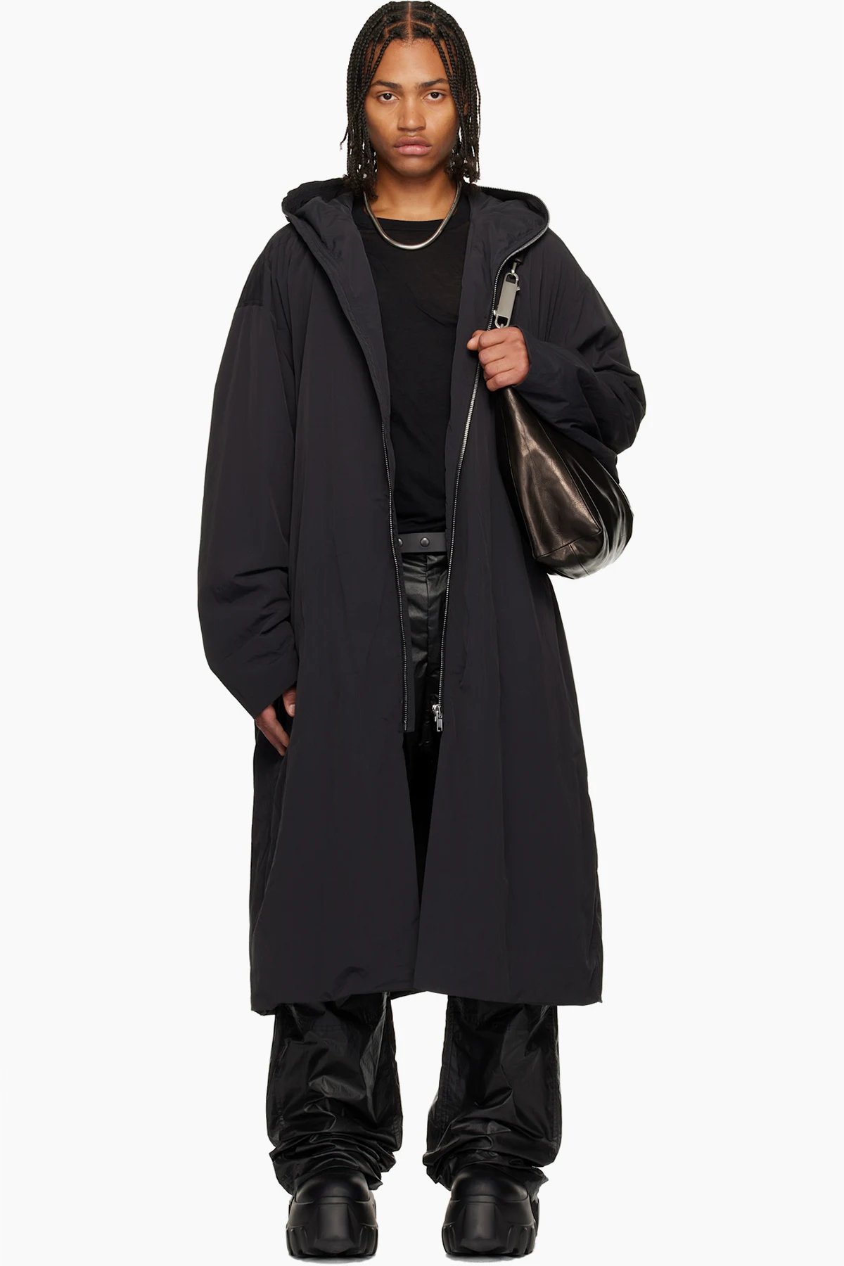 Black Concordians Mac Big Shoulders Coat