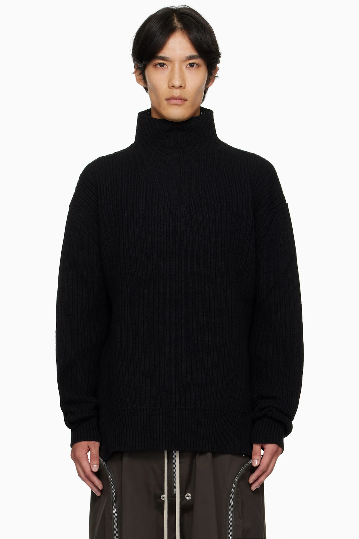 Black Concordians Turtle Neck Sweater