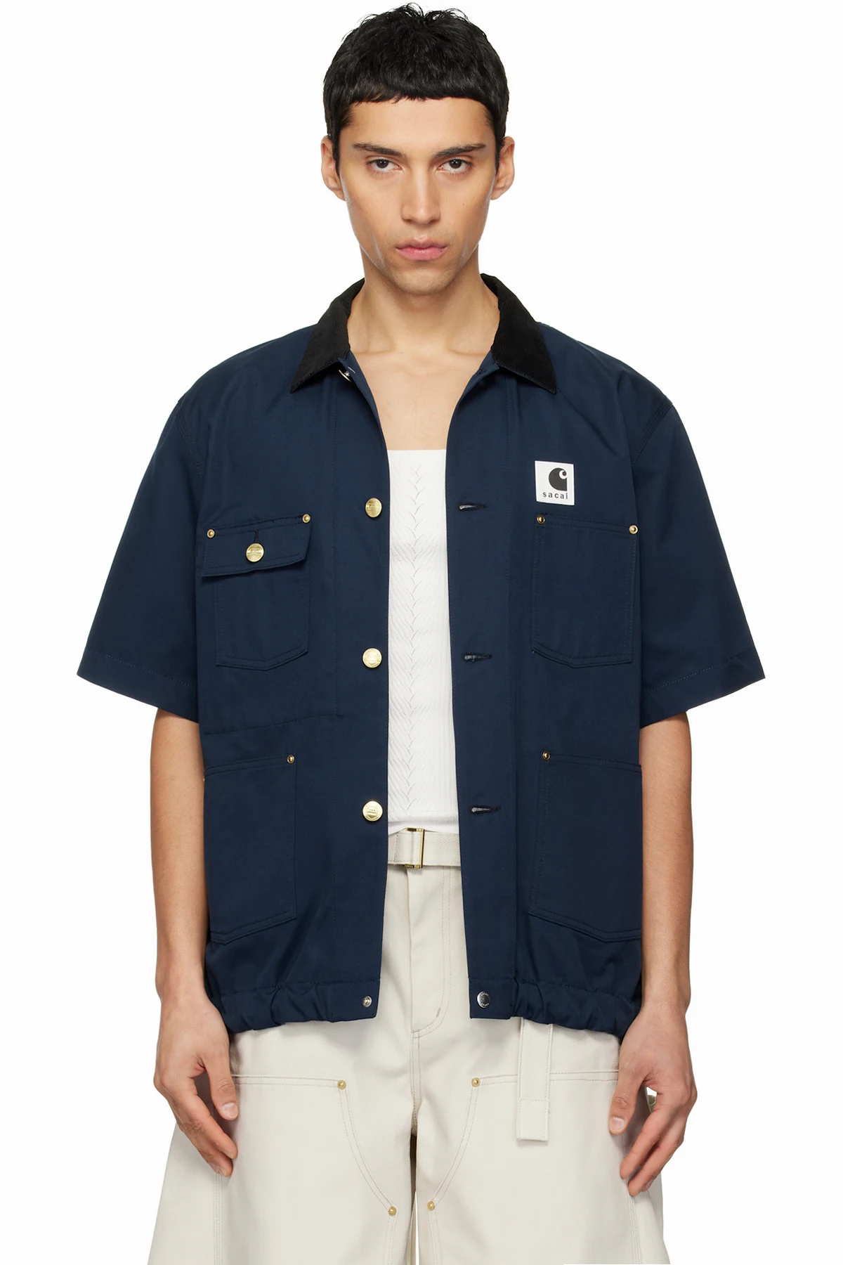 Navy Carhartt WIP Edition Duck Shirt