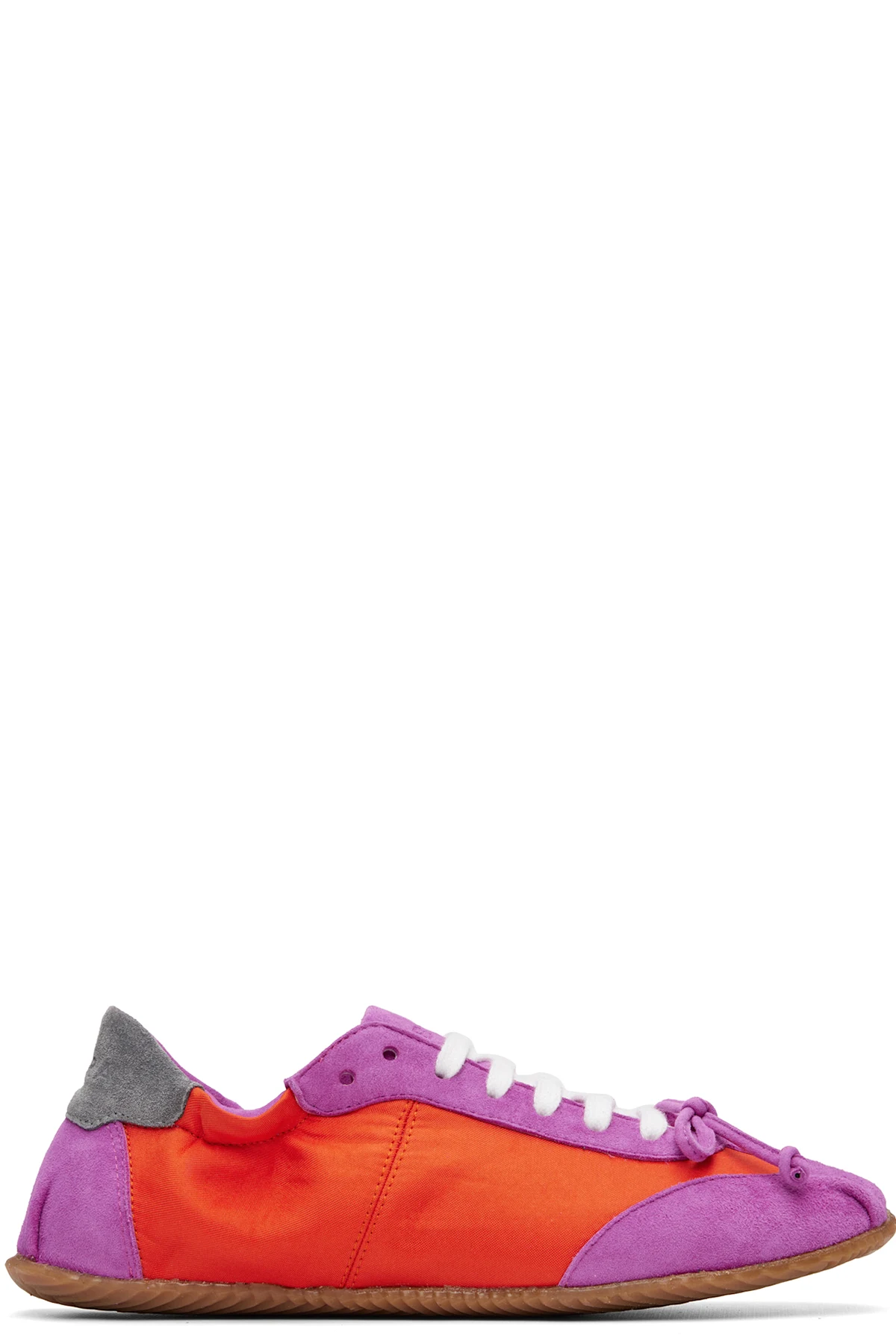 Red & Purple Ballerina Sneakers