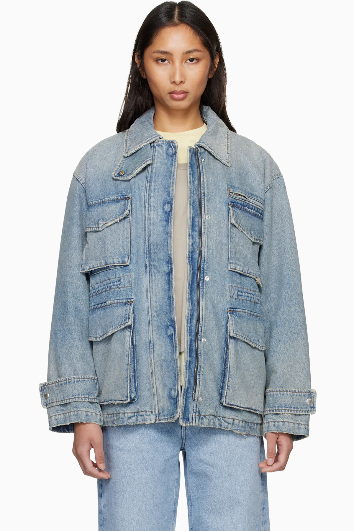 Blue Aubrey Denim Jacket