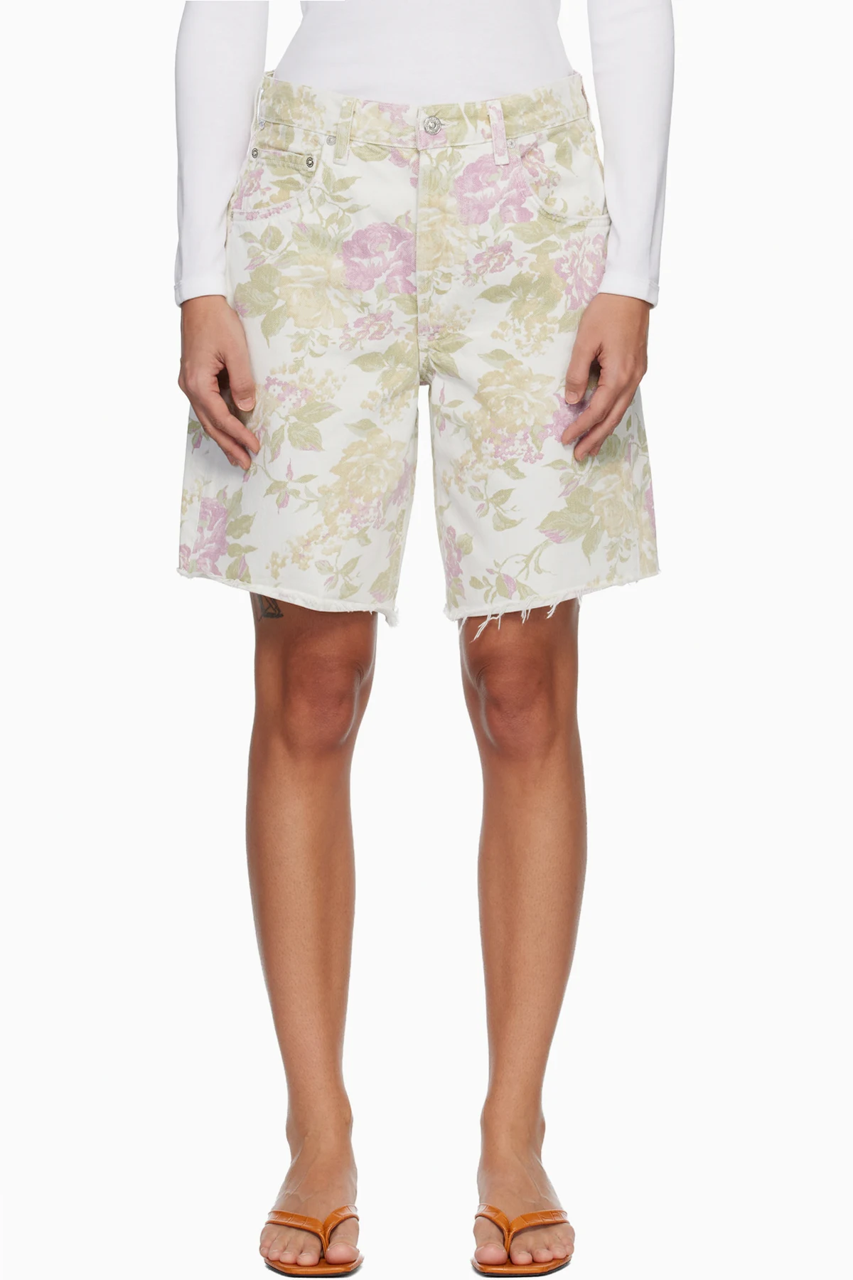 Off-White Ayla Denim Shorts