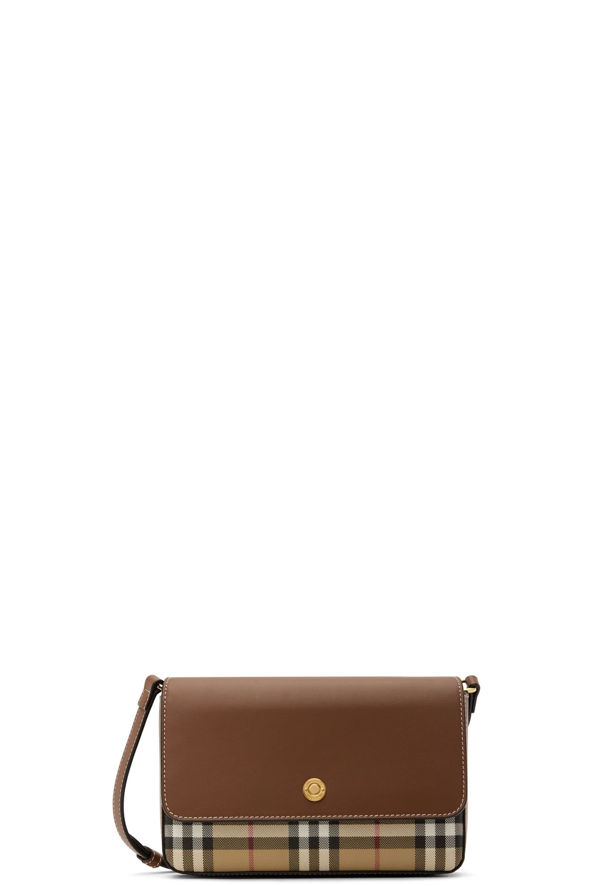 Beige & Tan Mini Note Bag