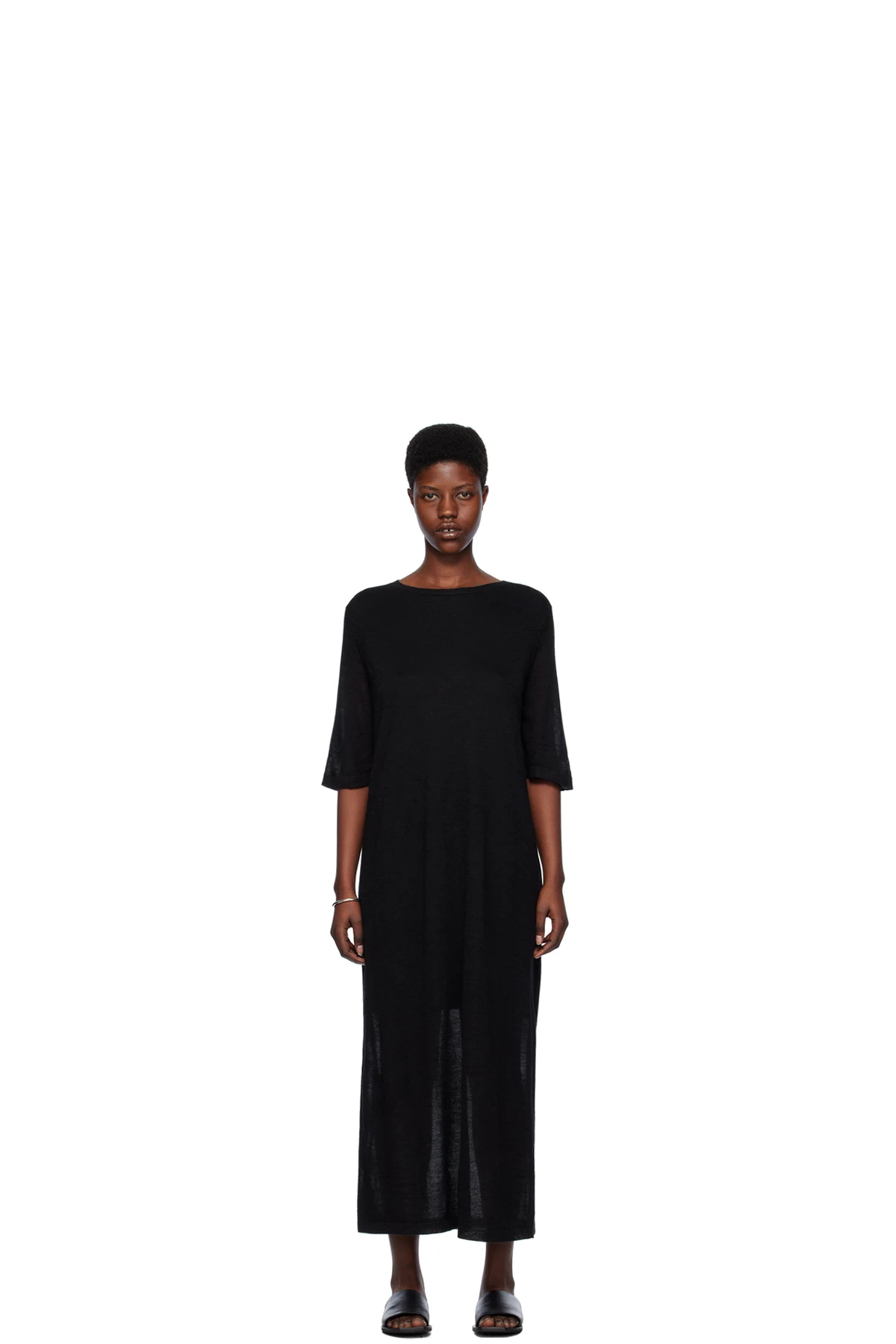 Black Layer Maxi Dress
