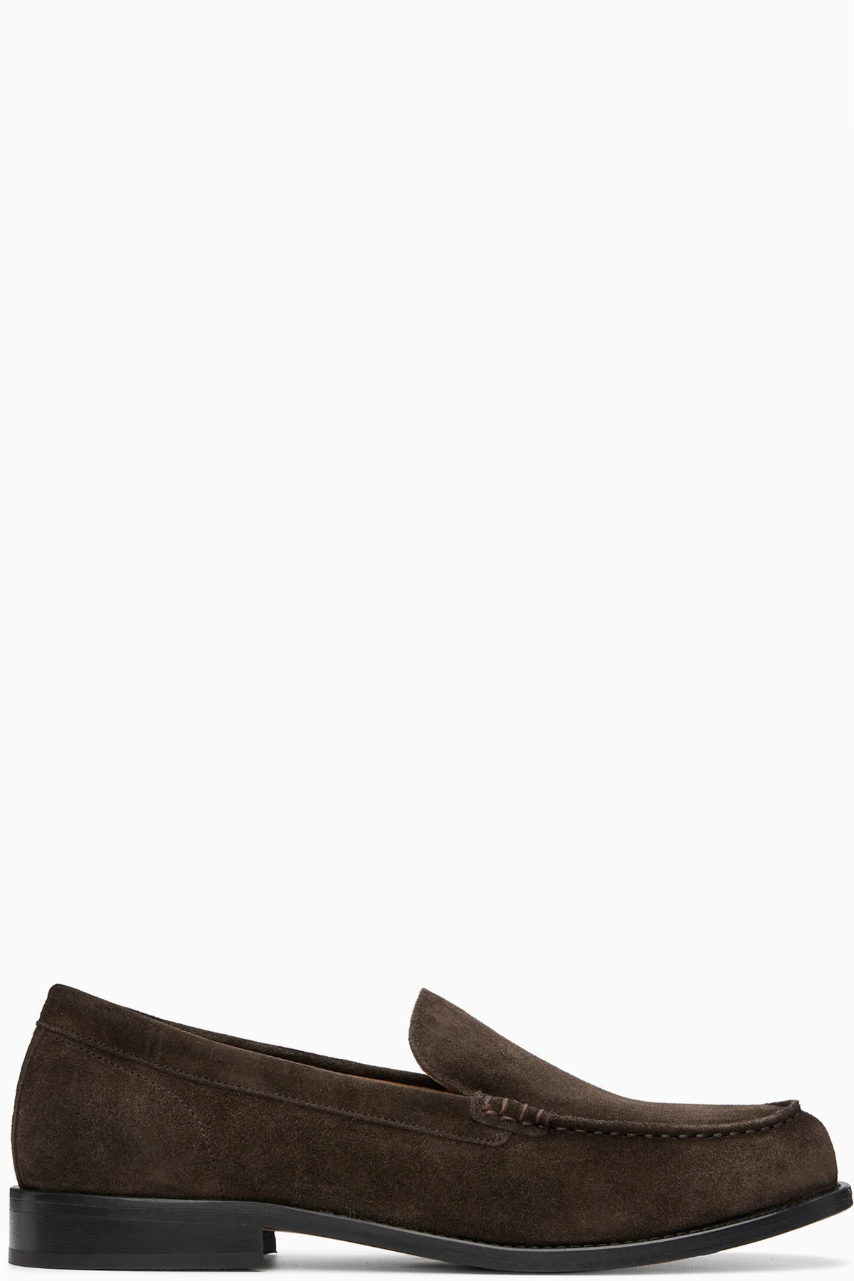 Brown Suede Loafers