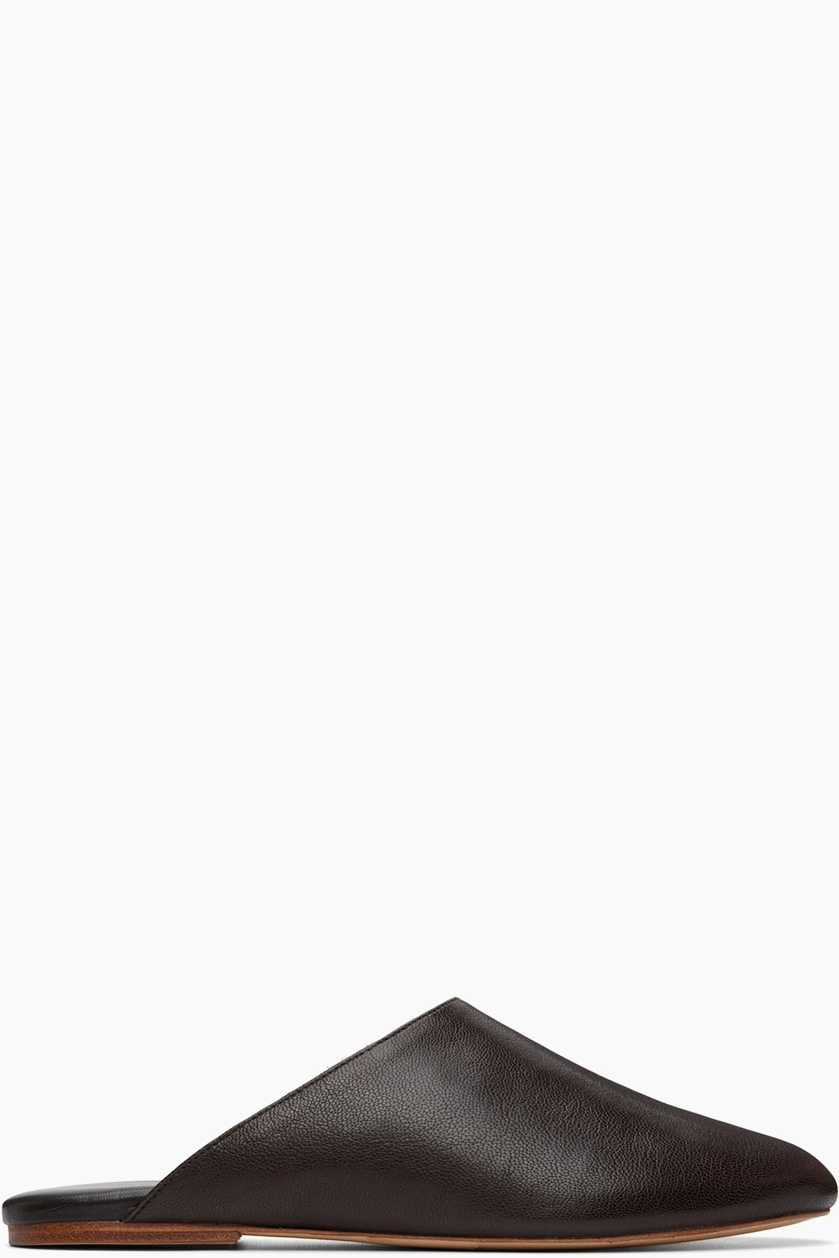 Brown 'Les Mules' Slip-on Loafers