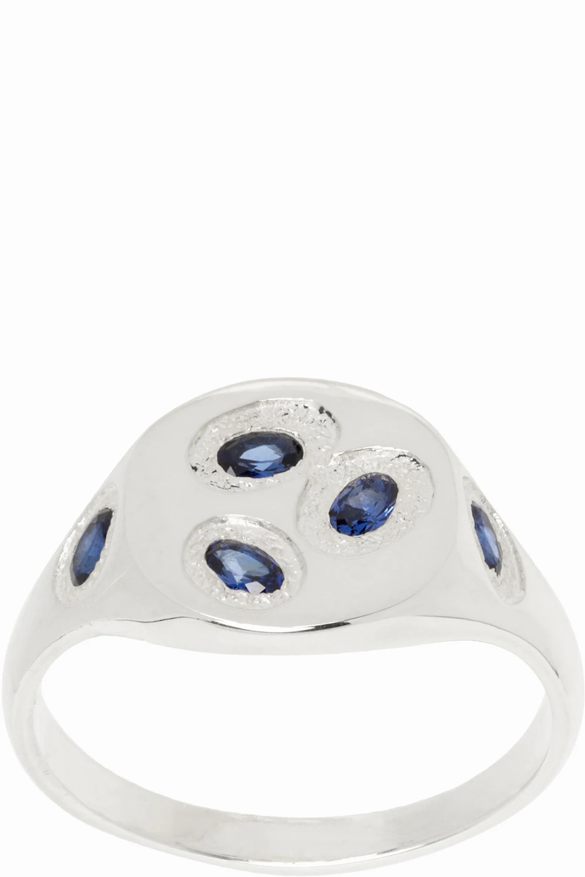 Mini Oval Chloroplast Signet Ring