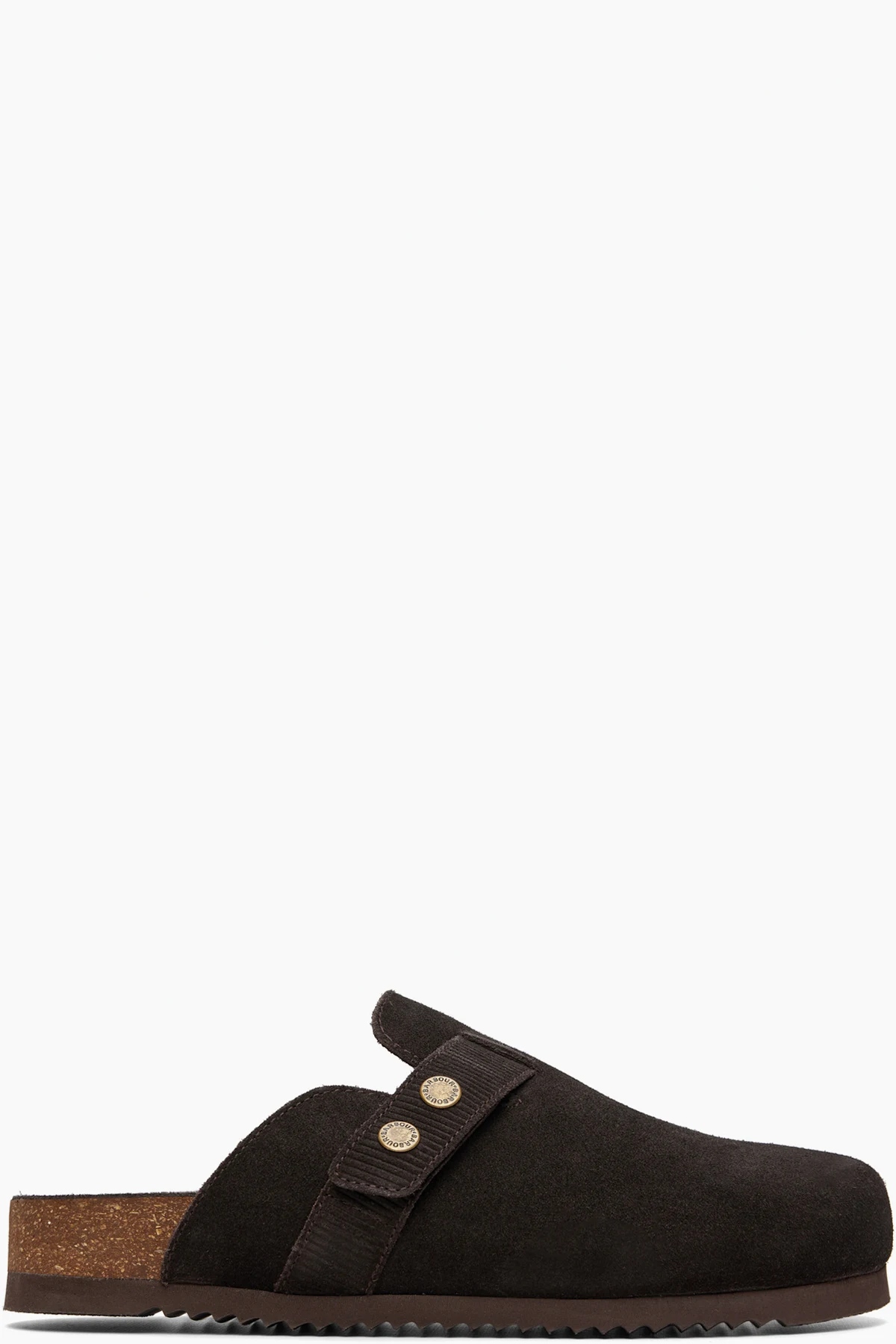 Brown Bowman Suede Mule Loafers