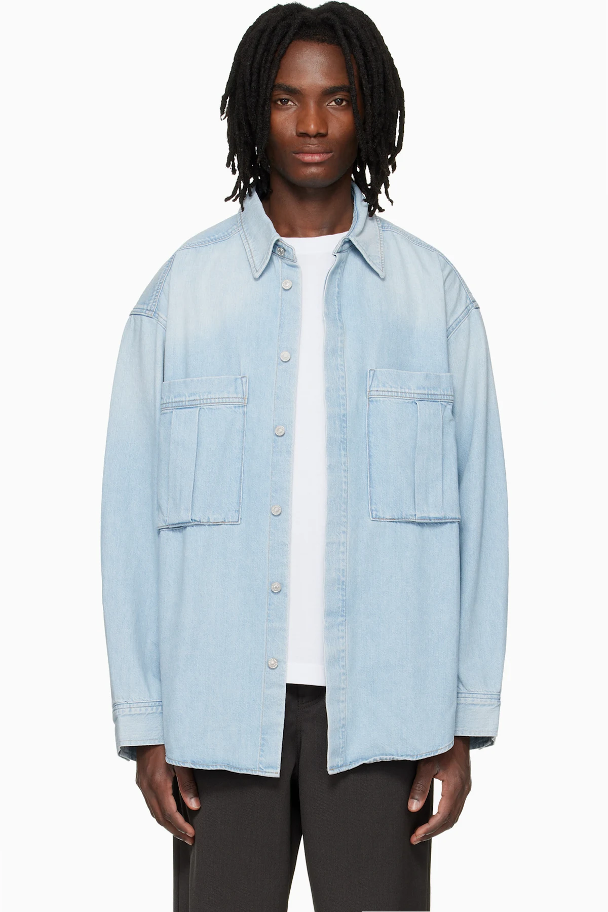 Blue Clark Denim Shirt