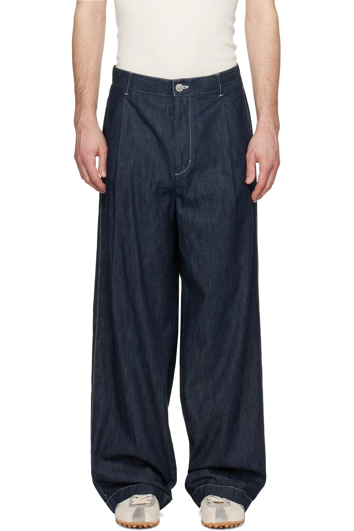 Navy Japanese Denim Jeans