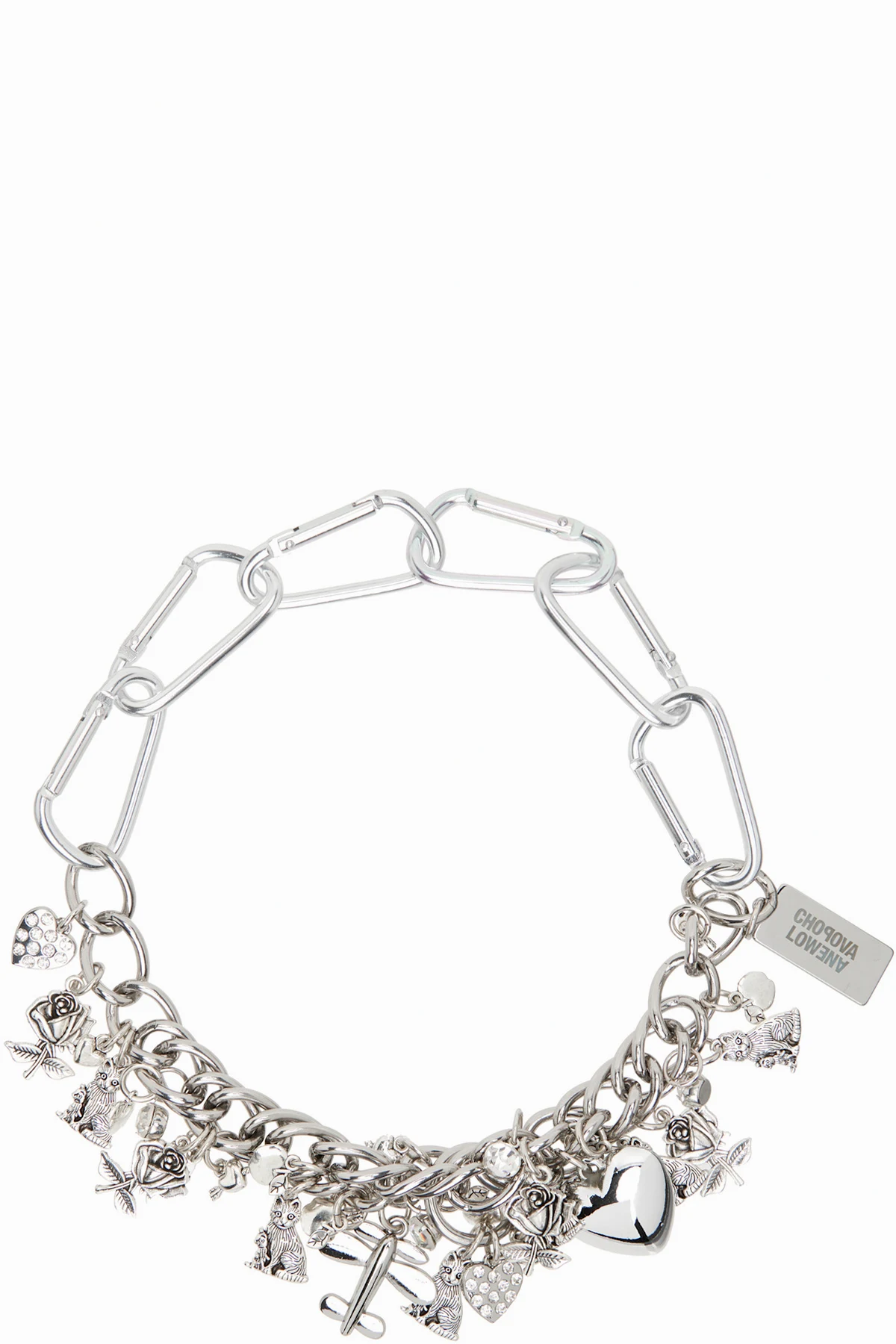 Metal Crew Carabiner Necklace