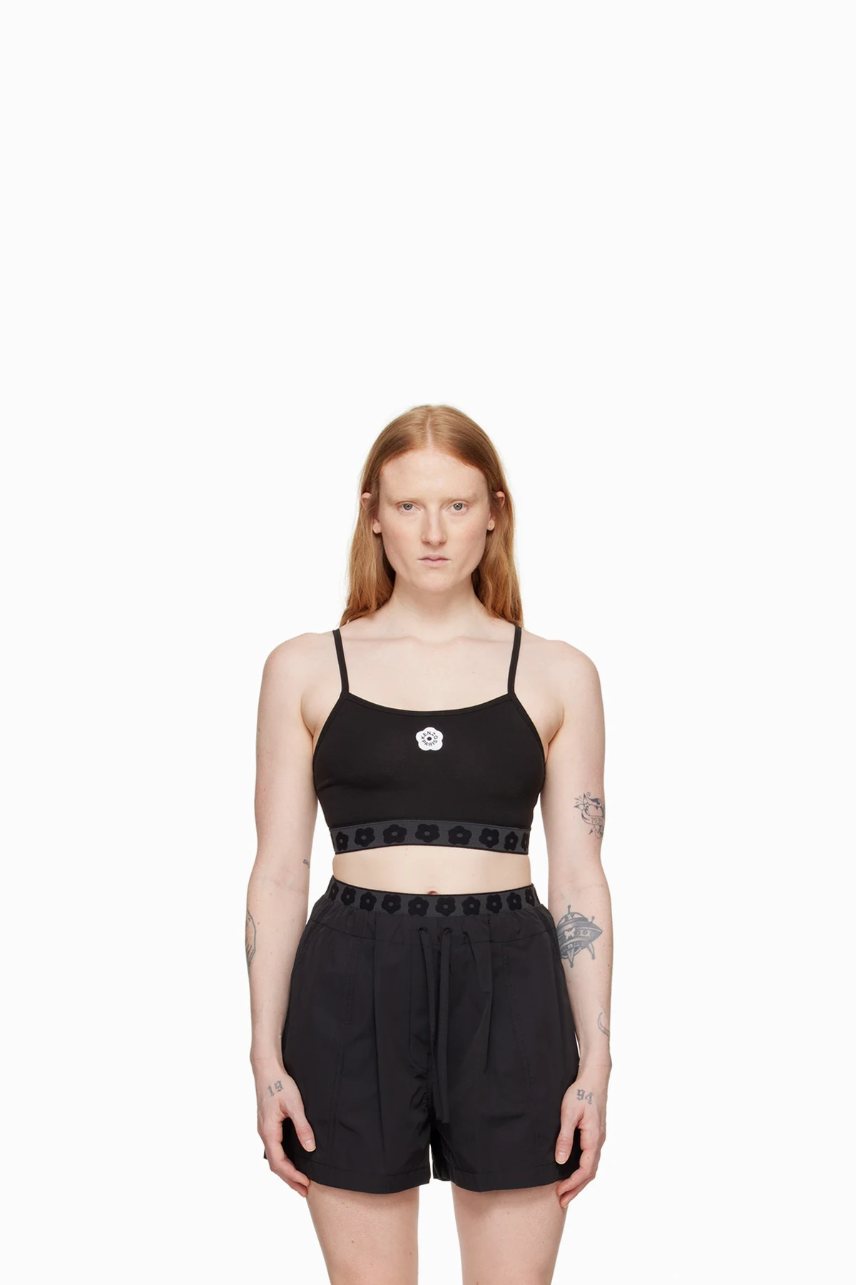Black Kenzo Paris Boke 2.0 Sport Bra