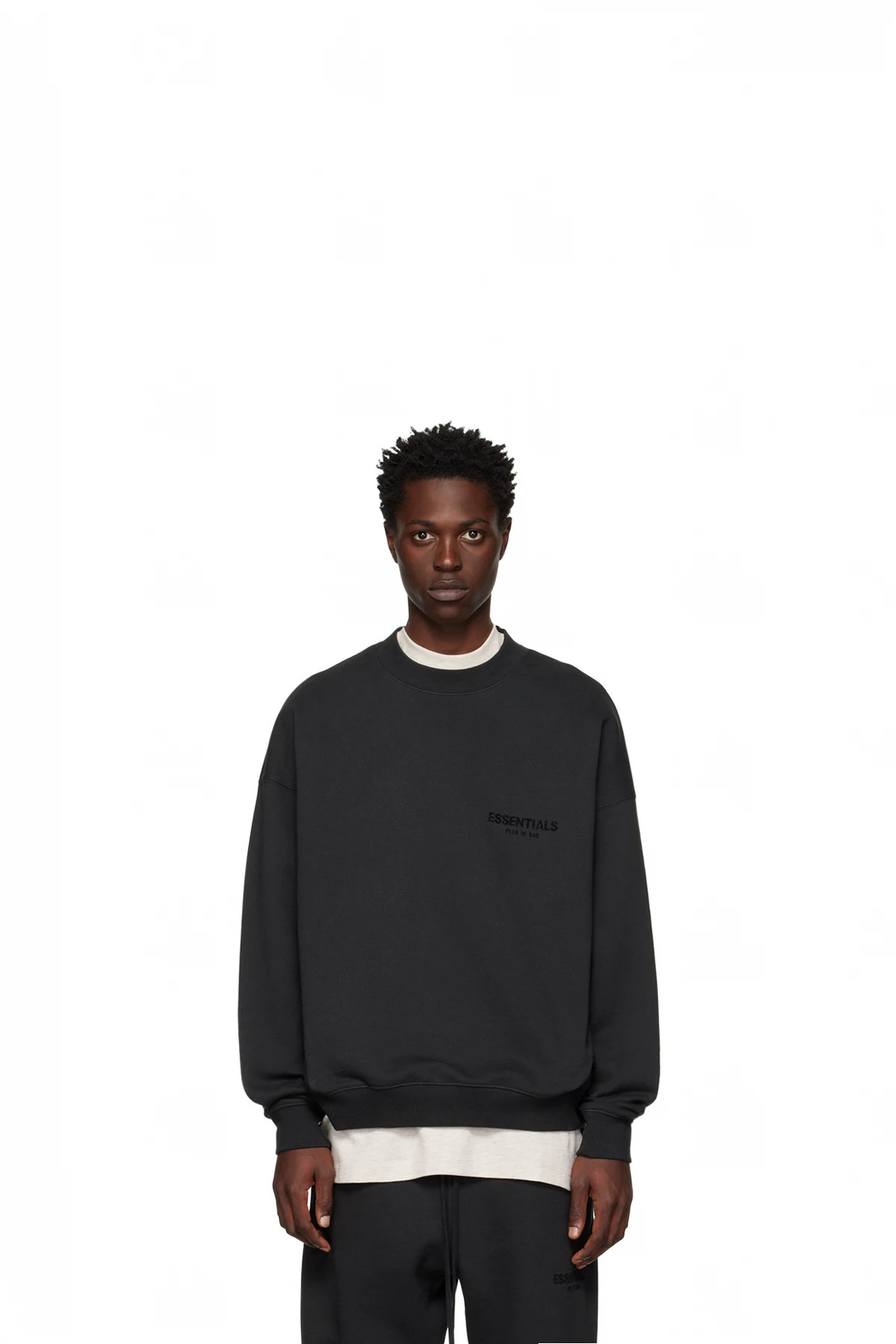 Black Crewneck Sweatshirt