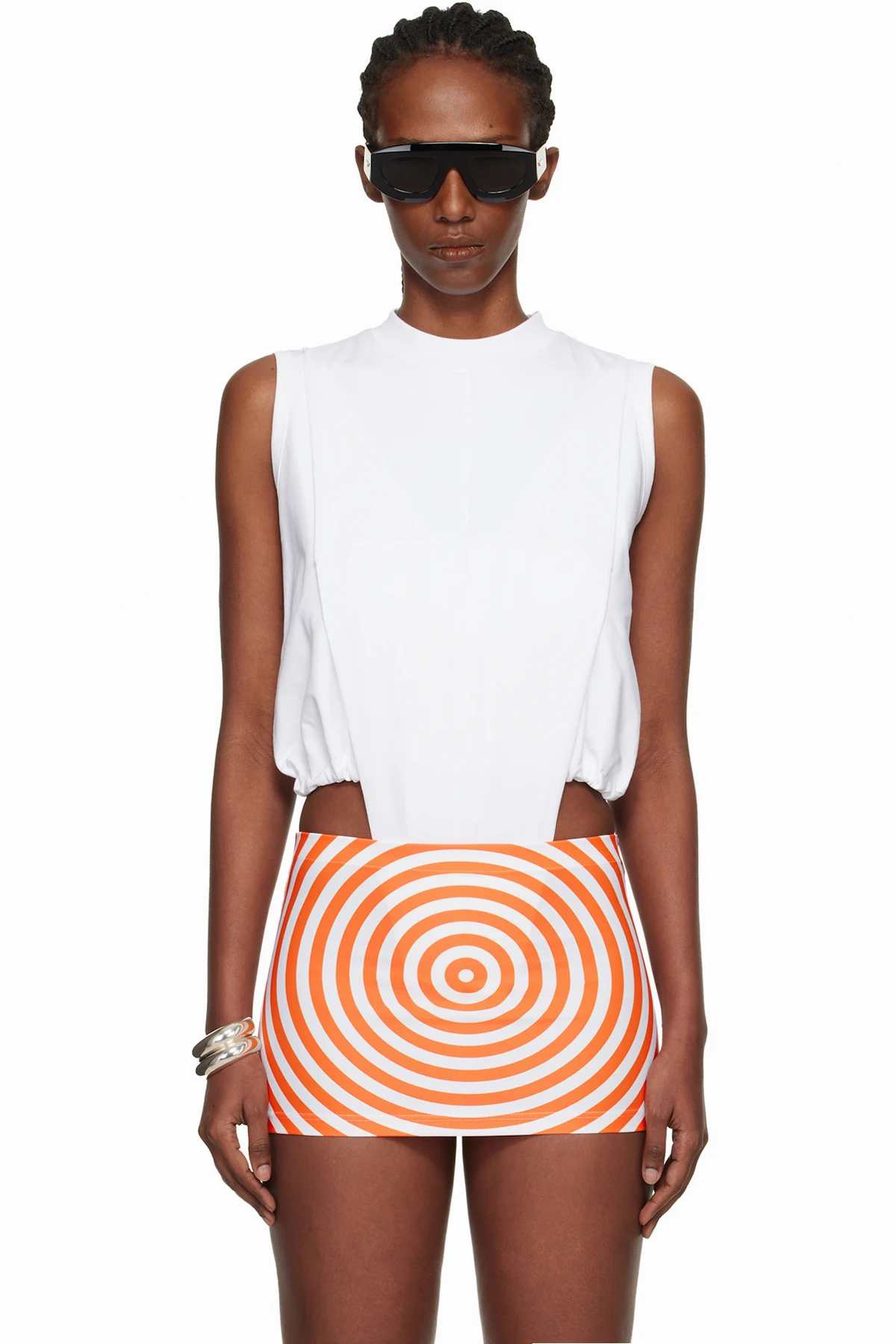White 'The Twisted' Bodysuit