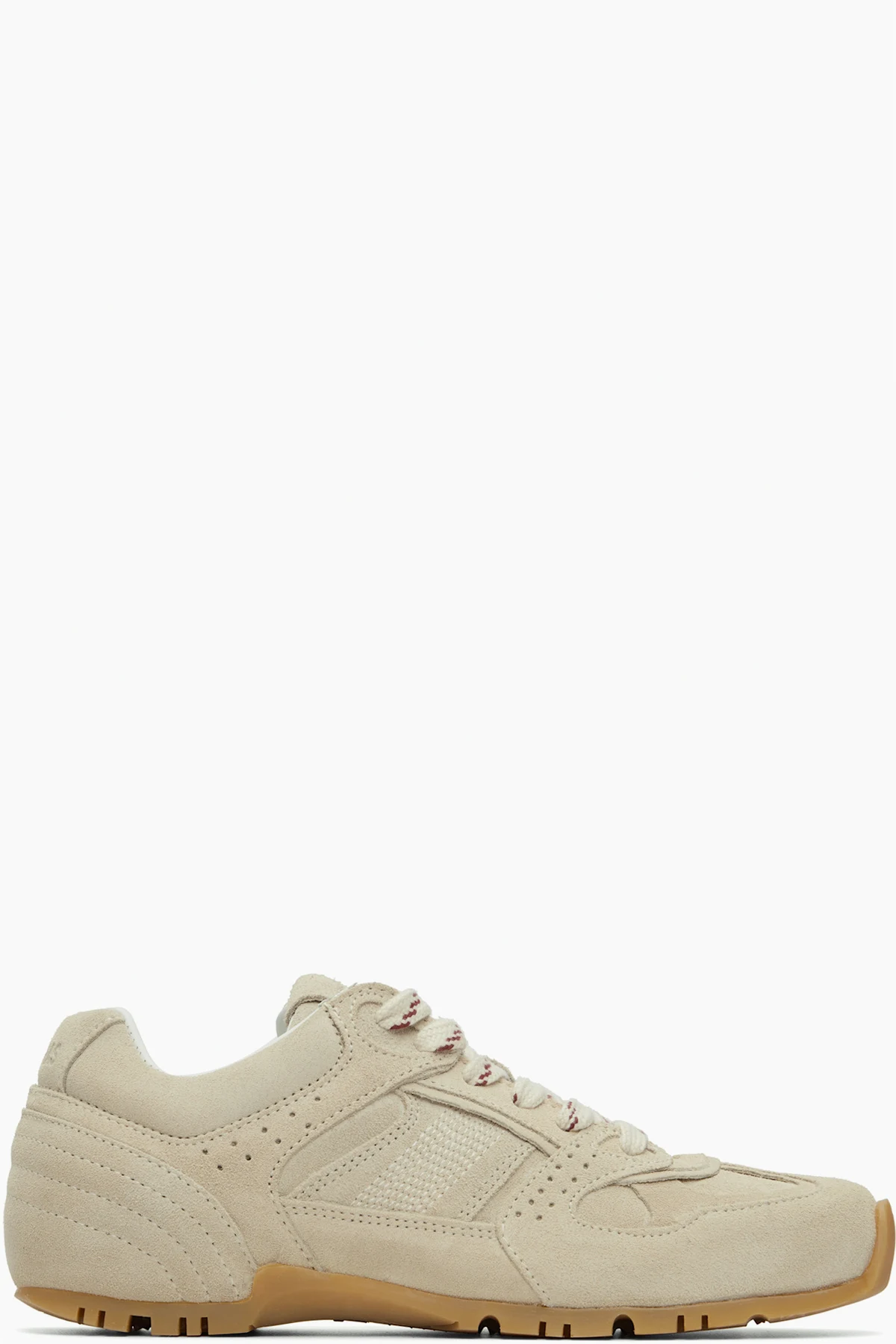 Beige Tb.56 Leather Sneakers
