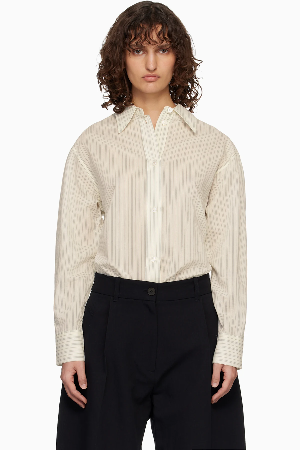 Off-White Classic Oversized Sheer Shirt