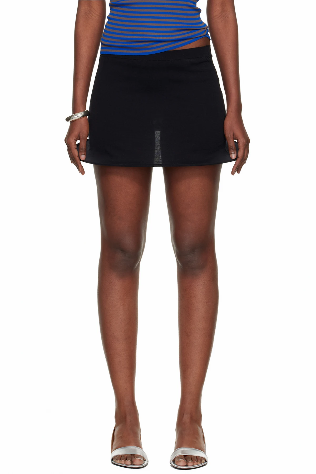 Black Fina Miniskirt