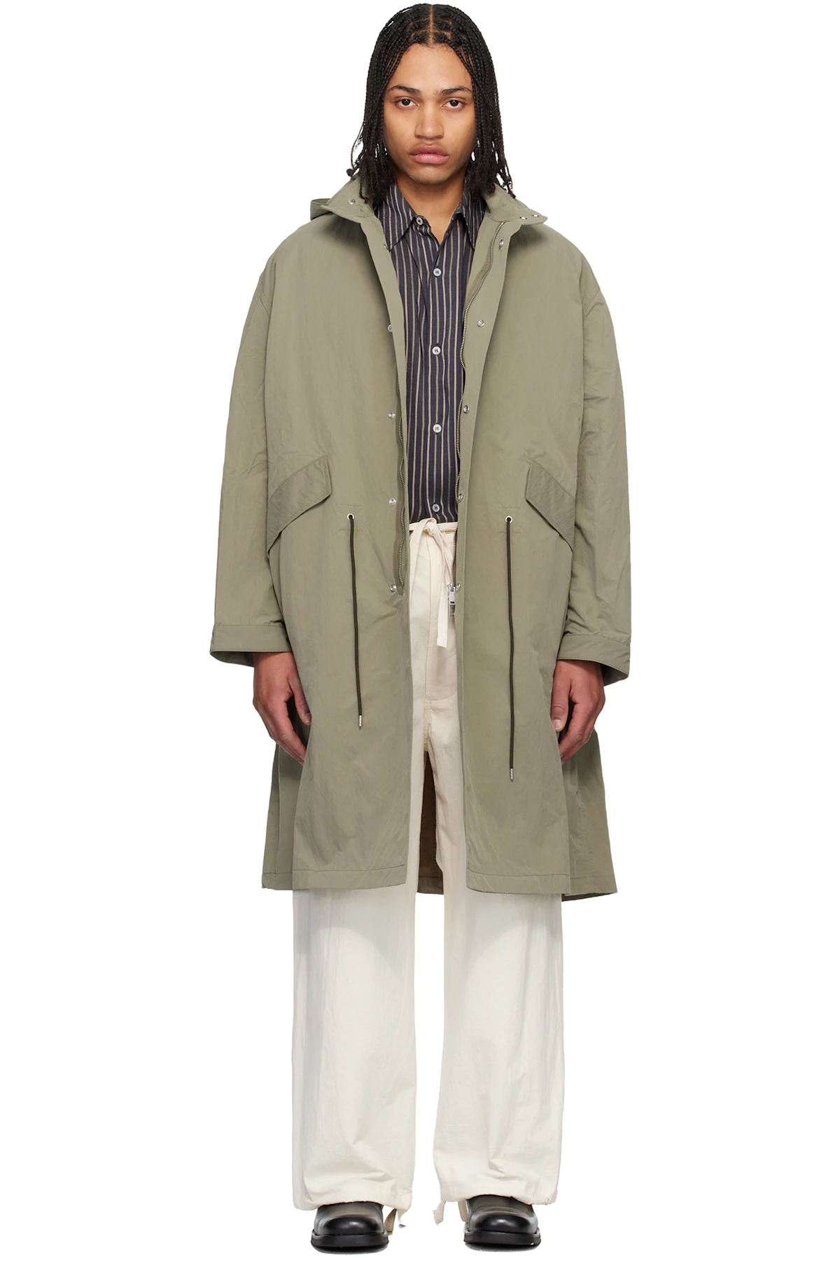 Taupe Lotus Coat