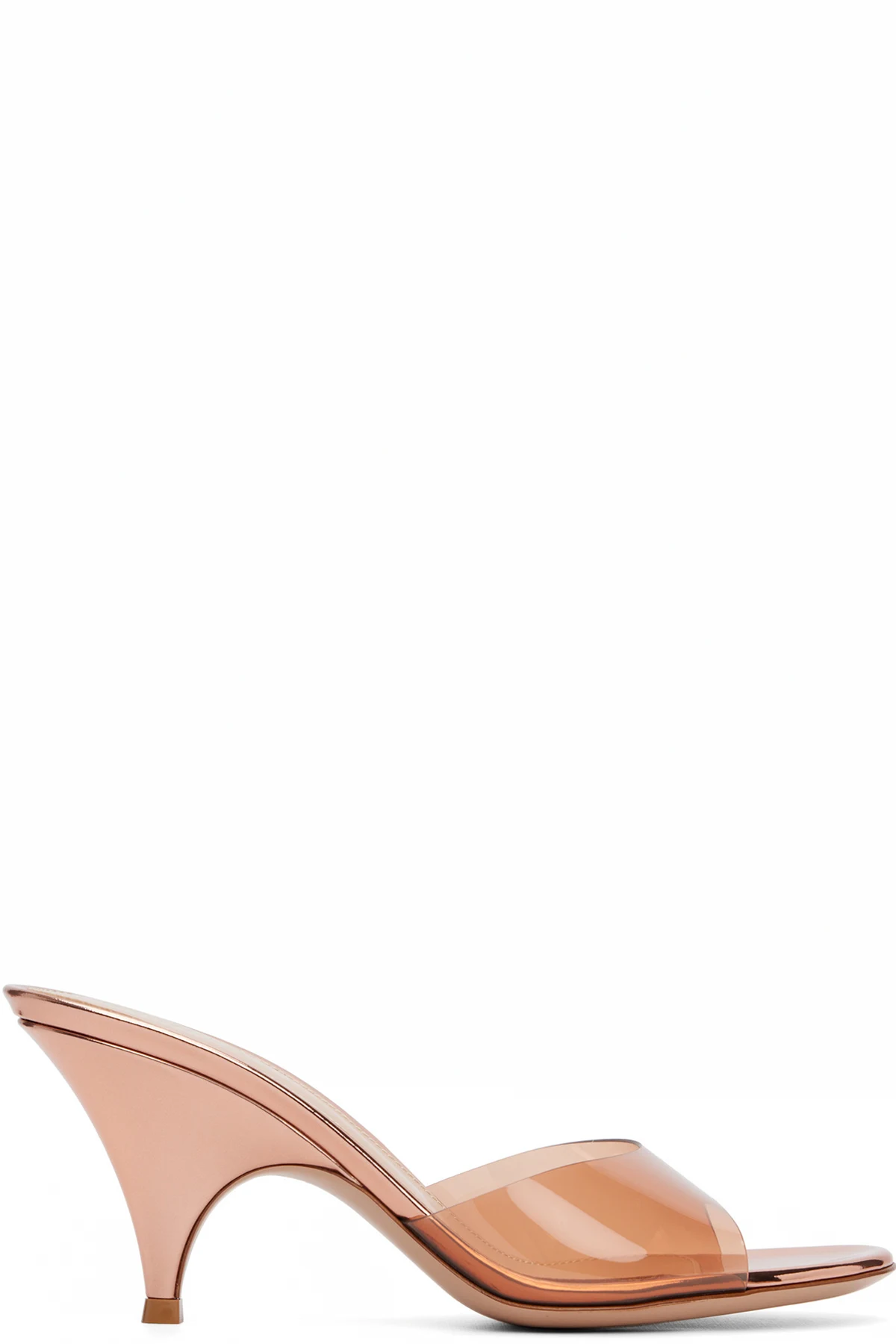 Pink Sofia Mule 70 Heeled Sandals