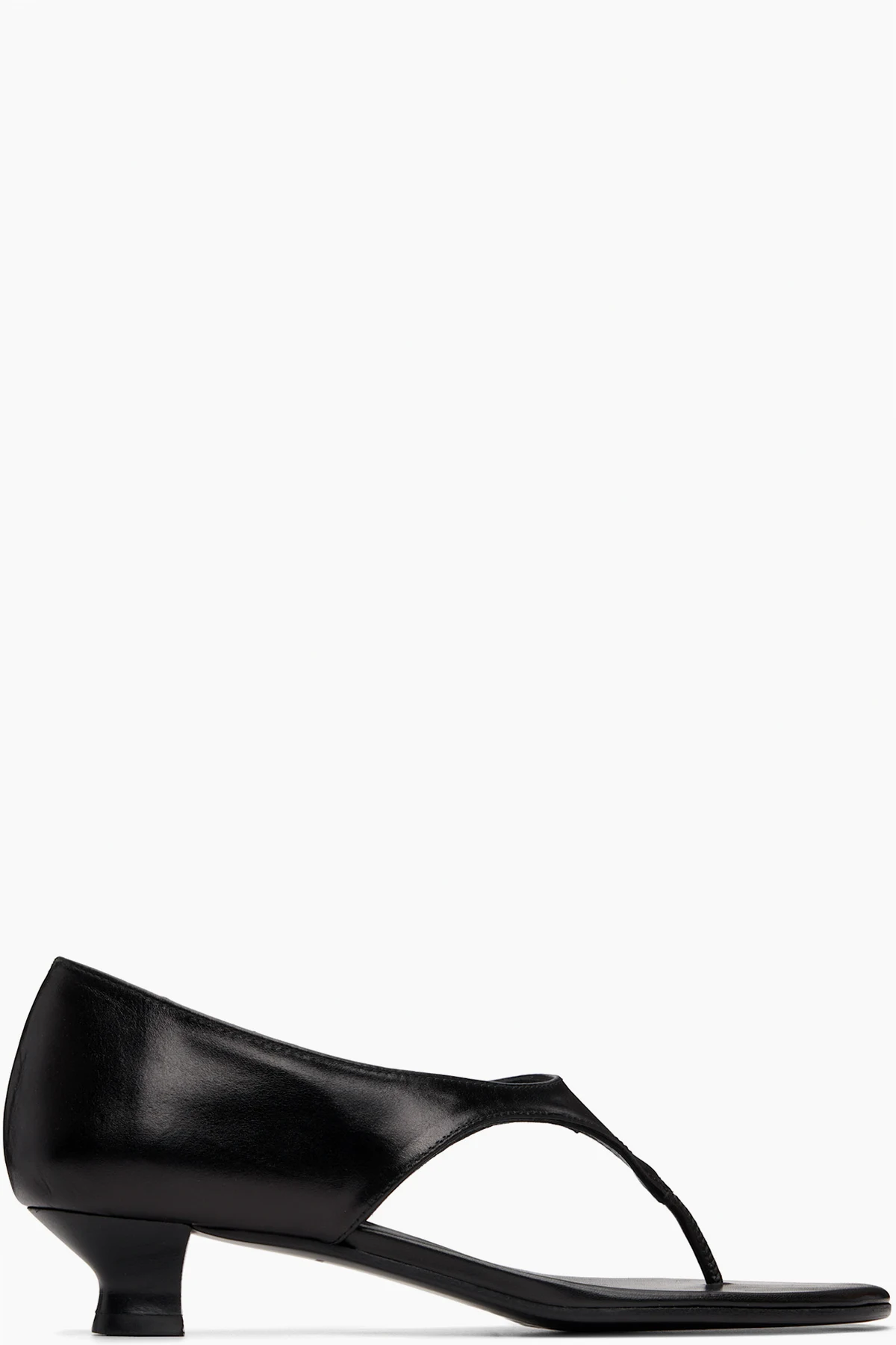 Black Isabella Heeled Sandals