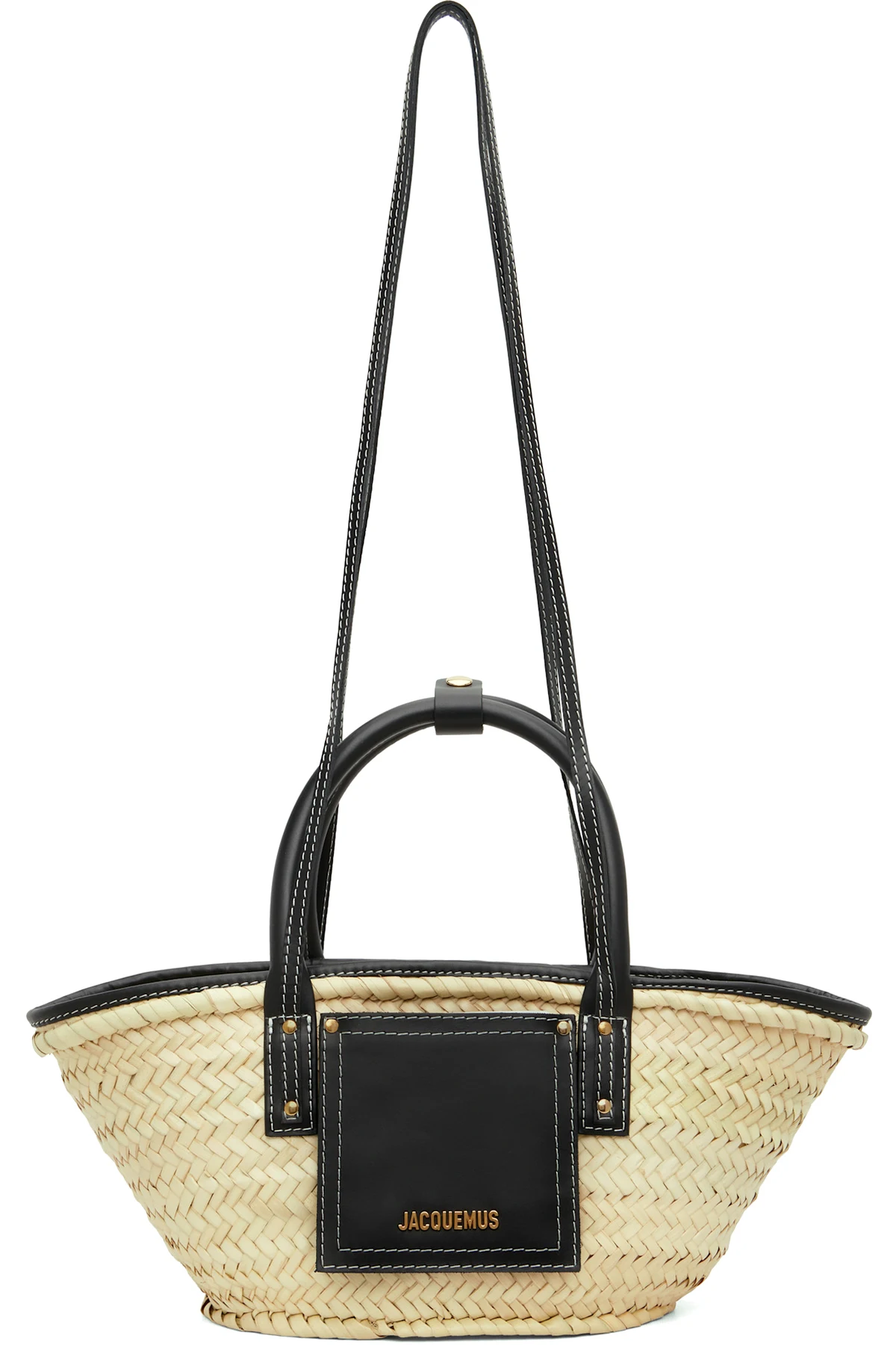 Beige 'The small Soli basket' Tote