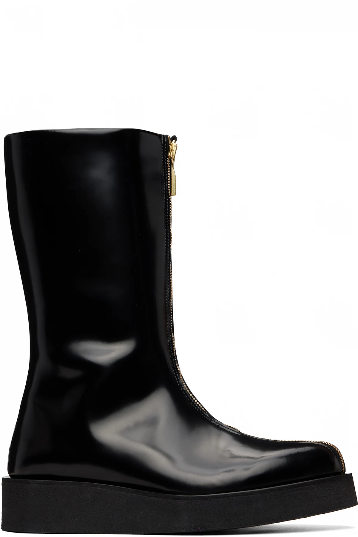 Black Zipp Boots