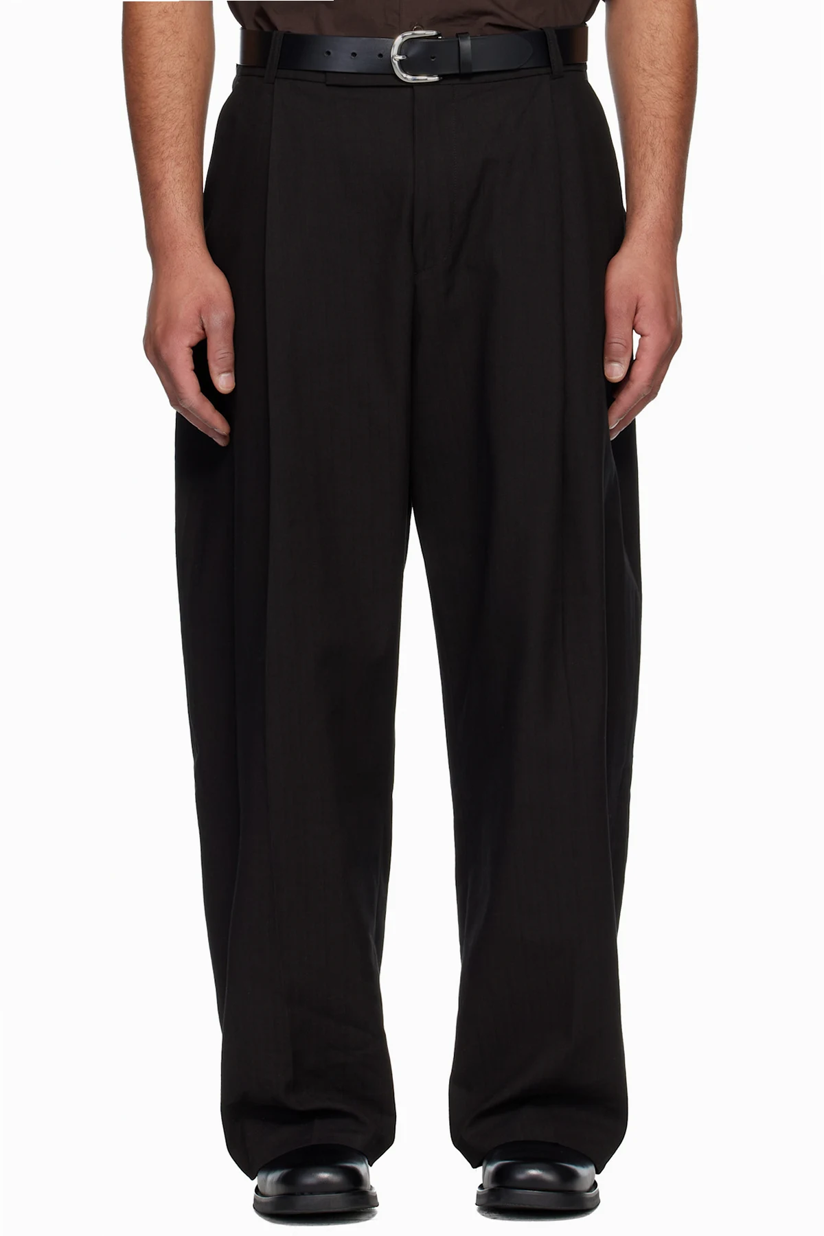 Black Pull Trousers