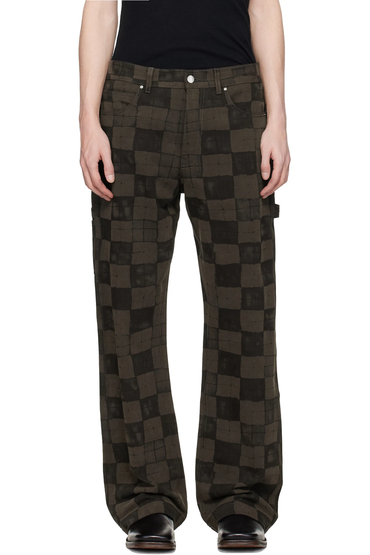 Brown Chateau Crest Carpenter Jeans