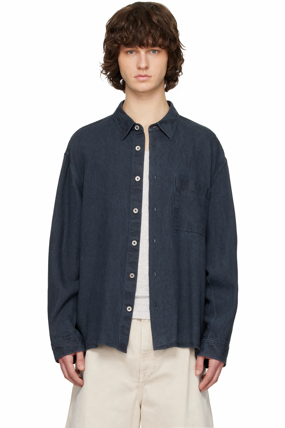 Gray Faded Shirt